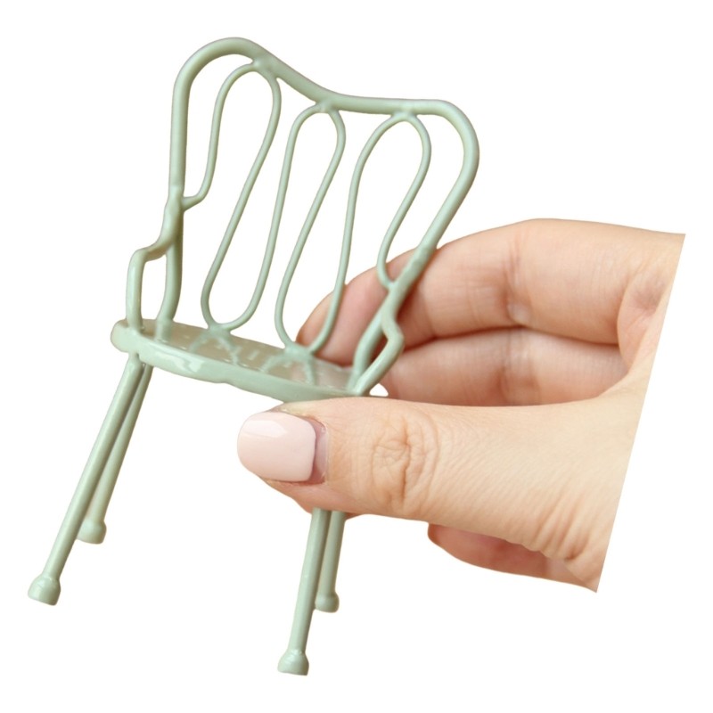 Contemporary Metal Dining Set for Small House Accessories Imitation Fun