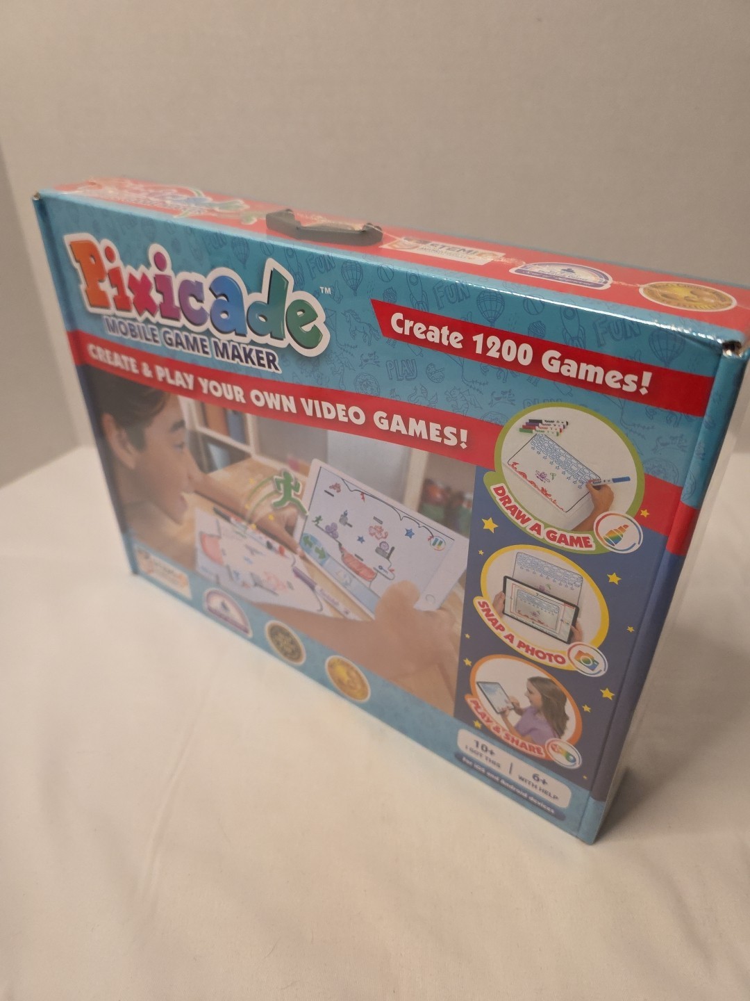 Pixicade Plus Mobile Game Maker Create Play 1200 Video Games STEM Brand New