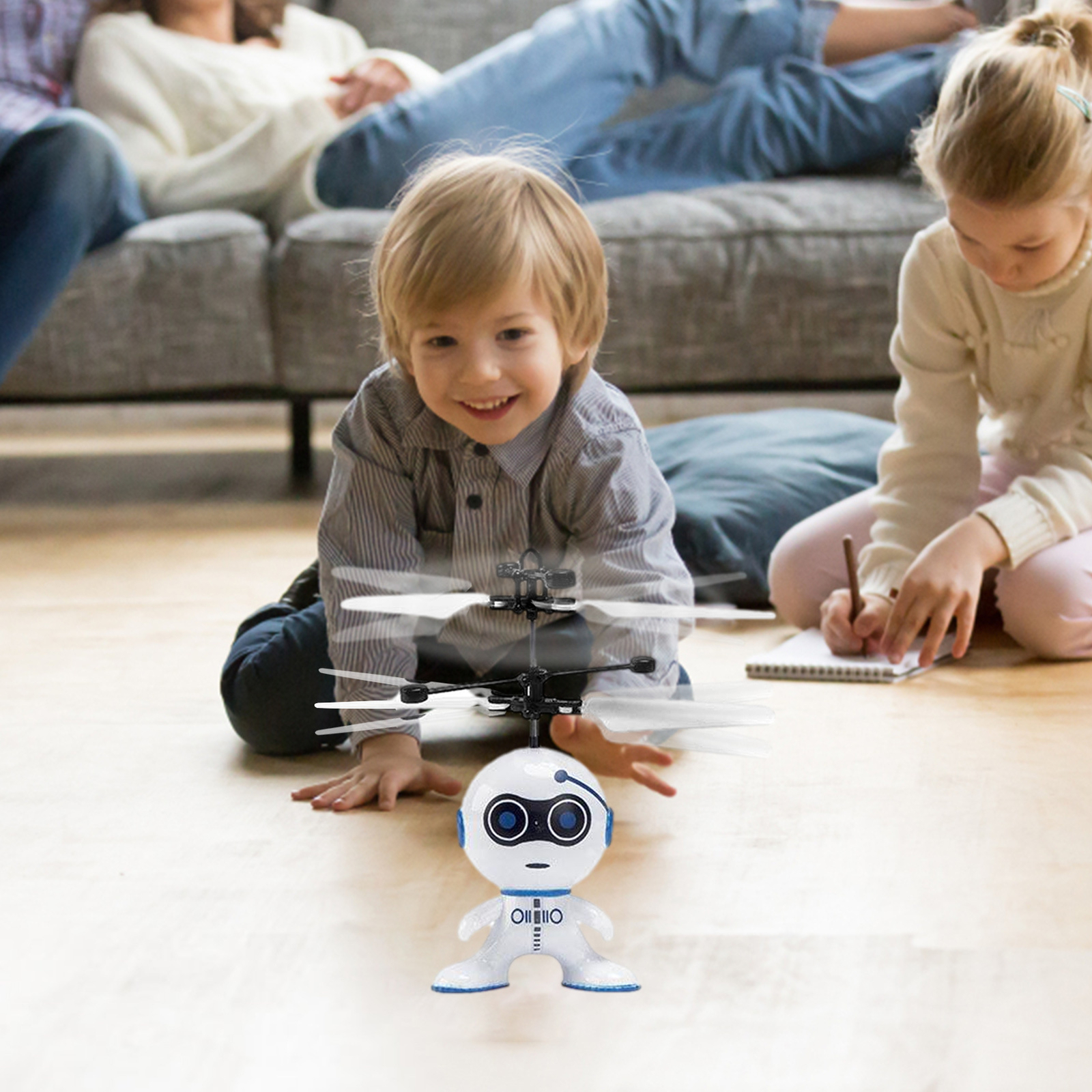 Flying Robot MiniDrone Children Toys For Boys Age 3 4 5 6 7 8 9 10 Year Old Kids