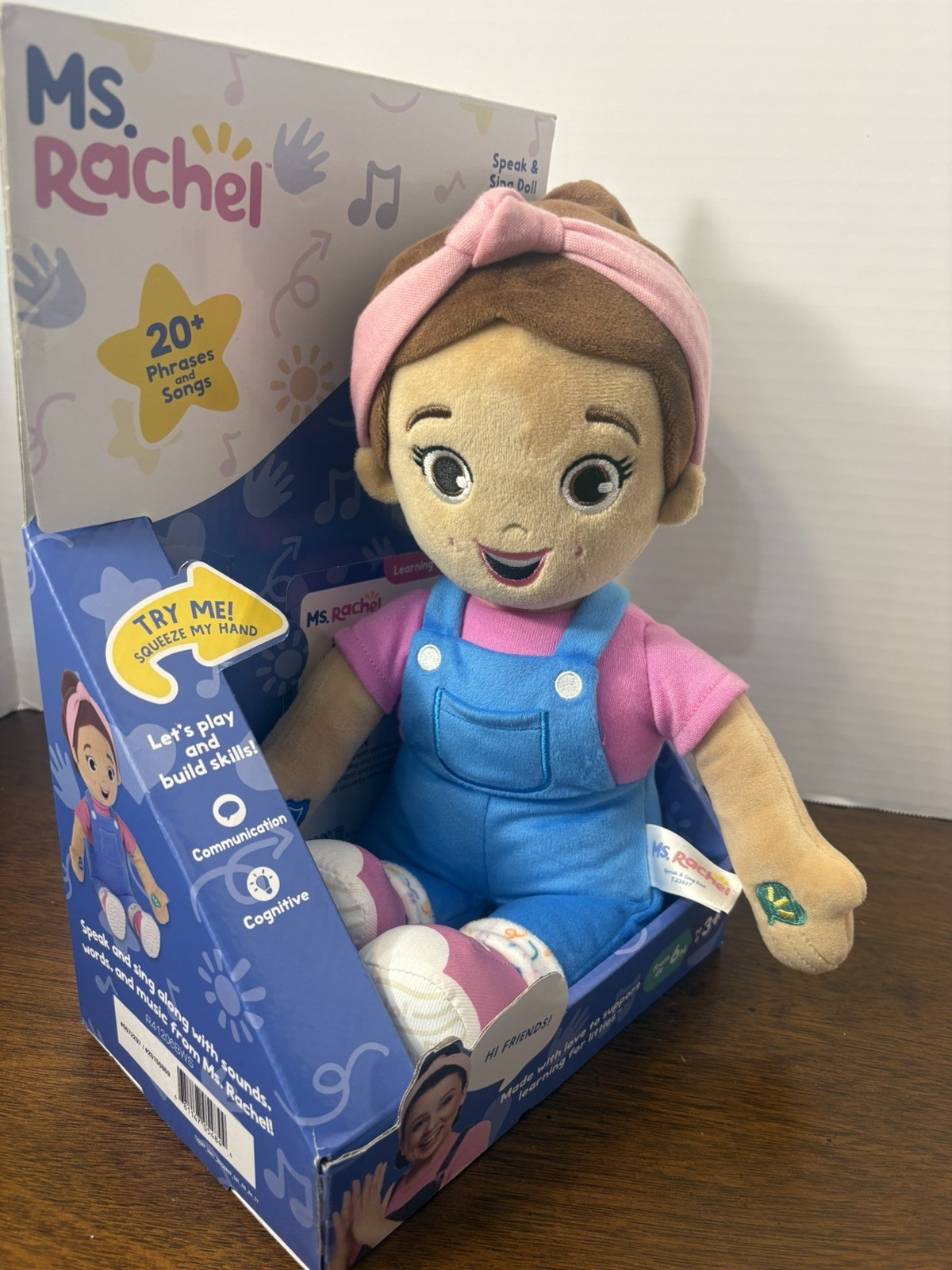 Official Ms Rachel Speak And Sing Doll 16inch Interactive Toy New FAST SHIPPING