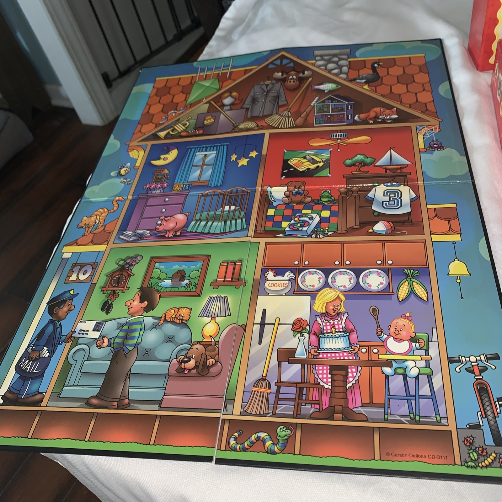 Picture Rhymes I Spy A Mouse in the House Game Excellent Very good condition