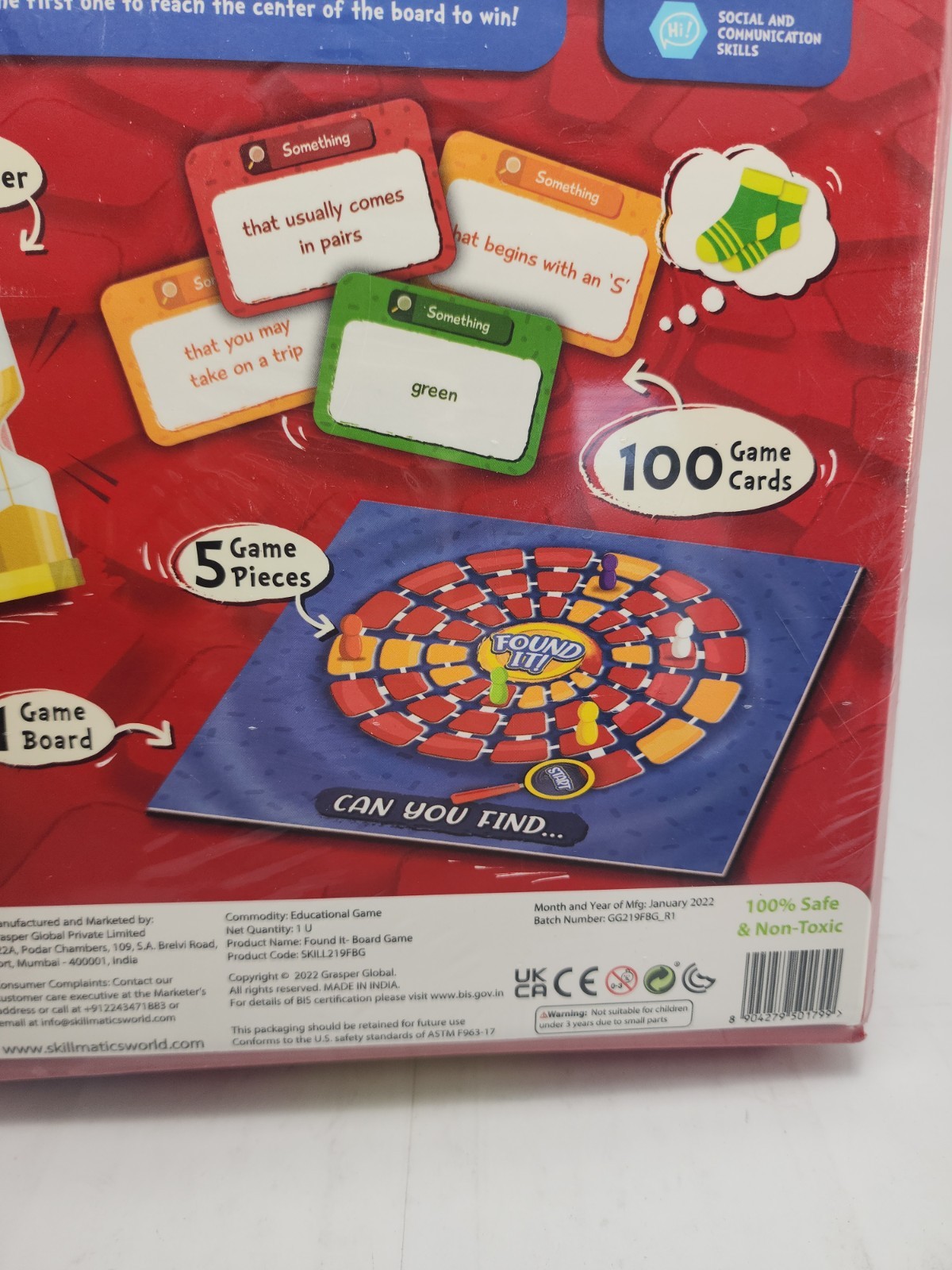 Skillmatics Board Game : Found It | Gifts, Super Fun Family Game for 6+ Years