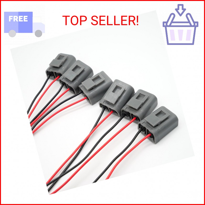 6X Ignition Coil Connector Harness 9144275 3523813 for Volvo 960 S90 V90 V40