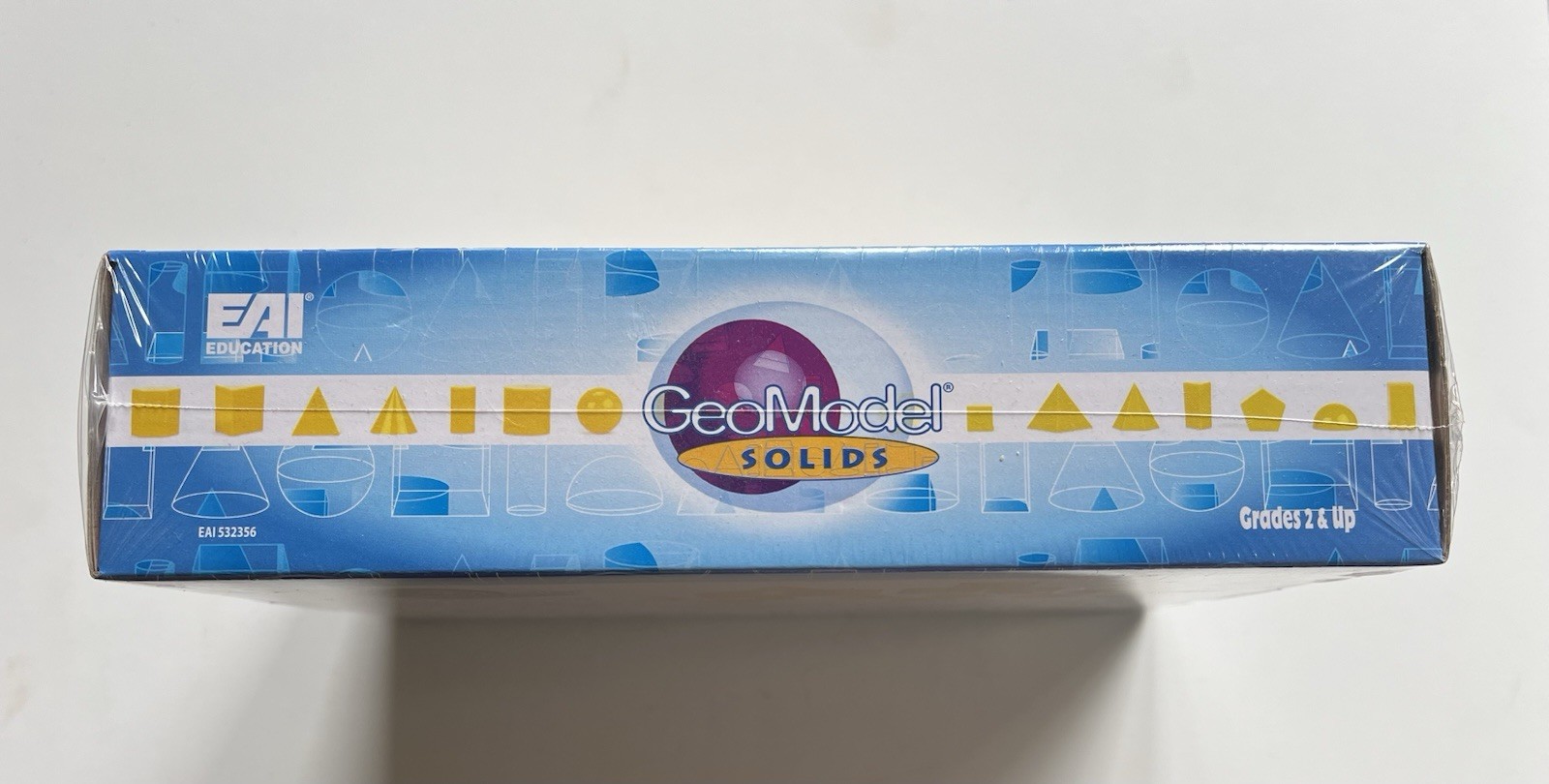 EAI Education Geo Model Solids – Set Of 17 Plus Activity Book, Grades 2+, NIB