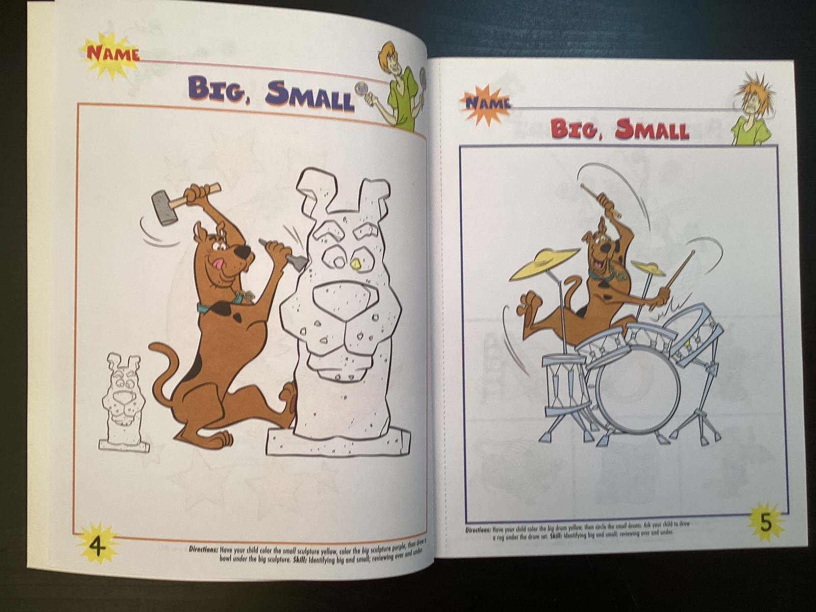 Scooby-Doo Discover Kit: 4 Books, Crayons, Games, Matching, Shapes Colors Words