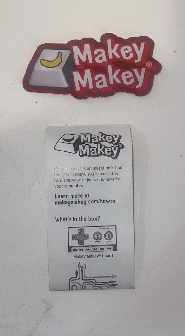 JoyLabz Makey Makey Invention Kit Controller Board Cables & Box, Open box unused