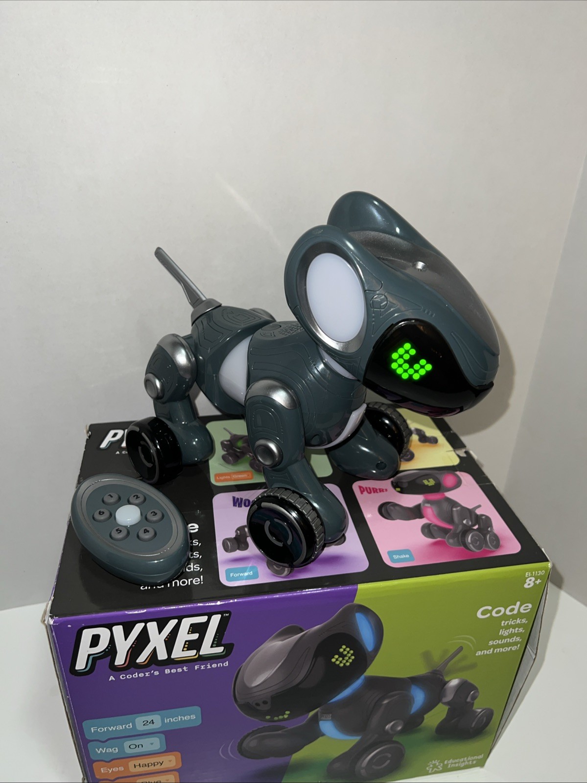 Educational Insights PYXEL A Coder’s Best Friend – Coding Robots for Kids
