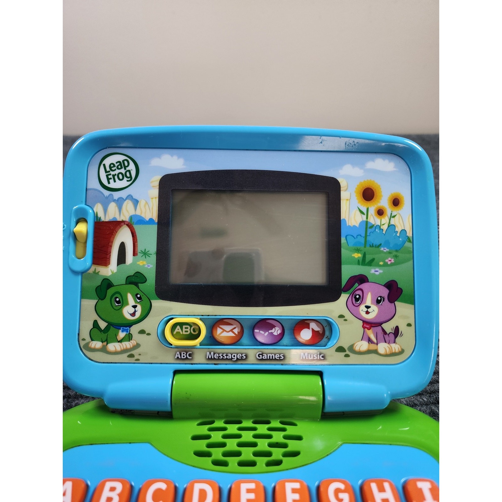 Leap Frog “My Own Laptop” Letters/Animals Vocab Literacy 16 Songs Tested Works