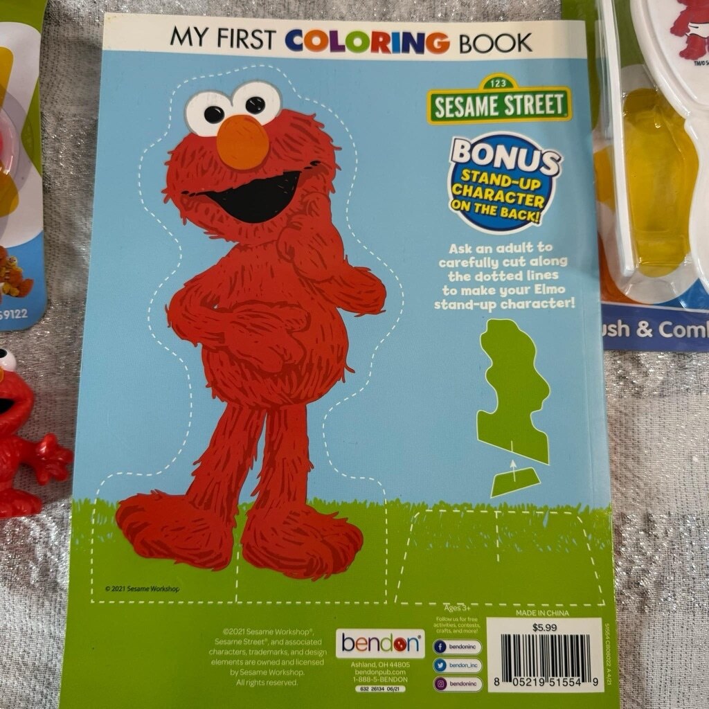 Sesame Street-themed Items Multi-color