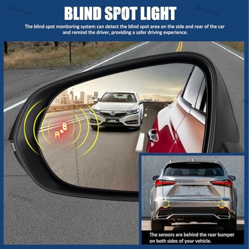13 Pin Left Mirror for Lexus RX 350 450h 2016-2022