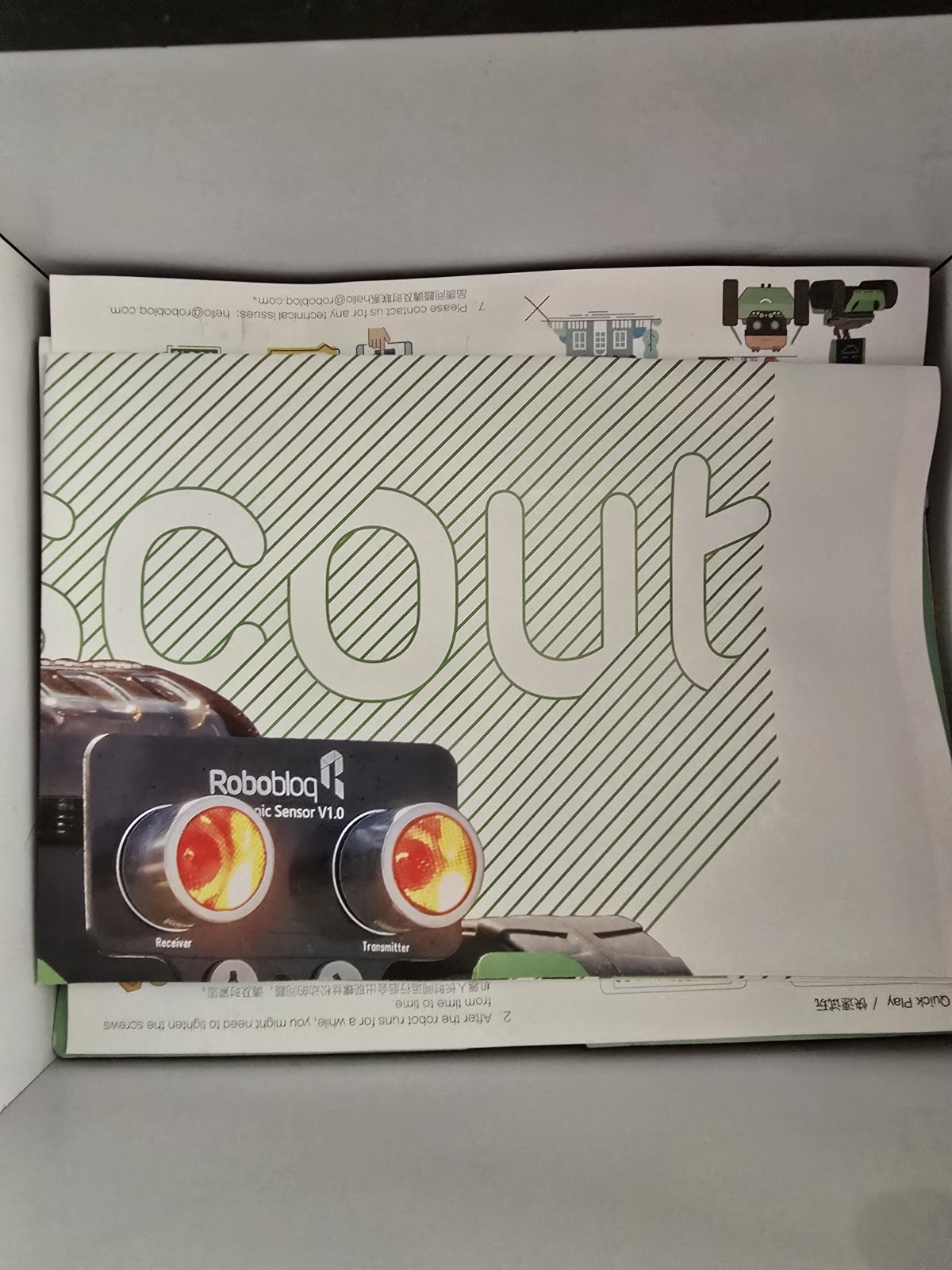 Robobloq Q-Scout STEM Robot Kit Coding Programmable Educational Kids Toy