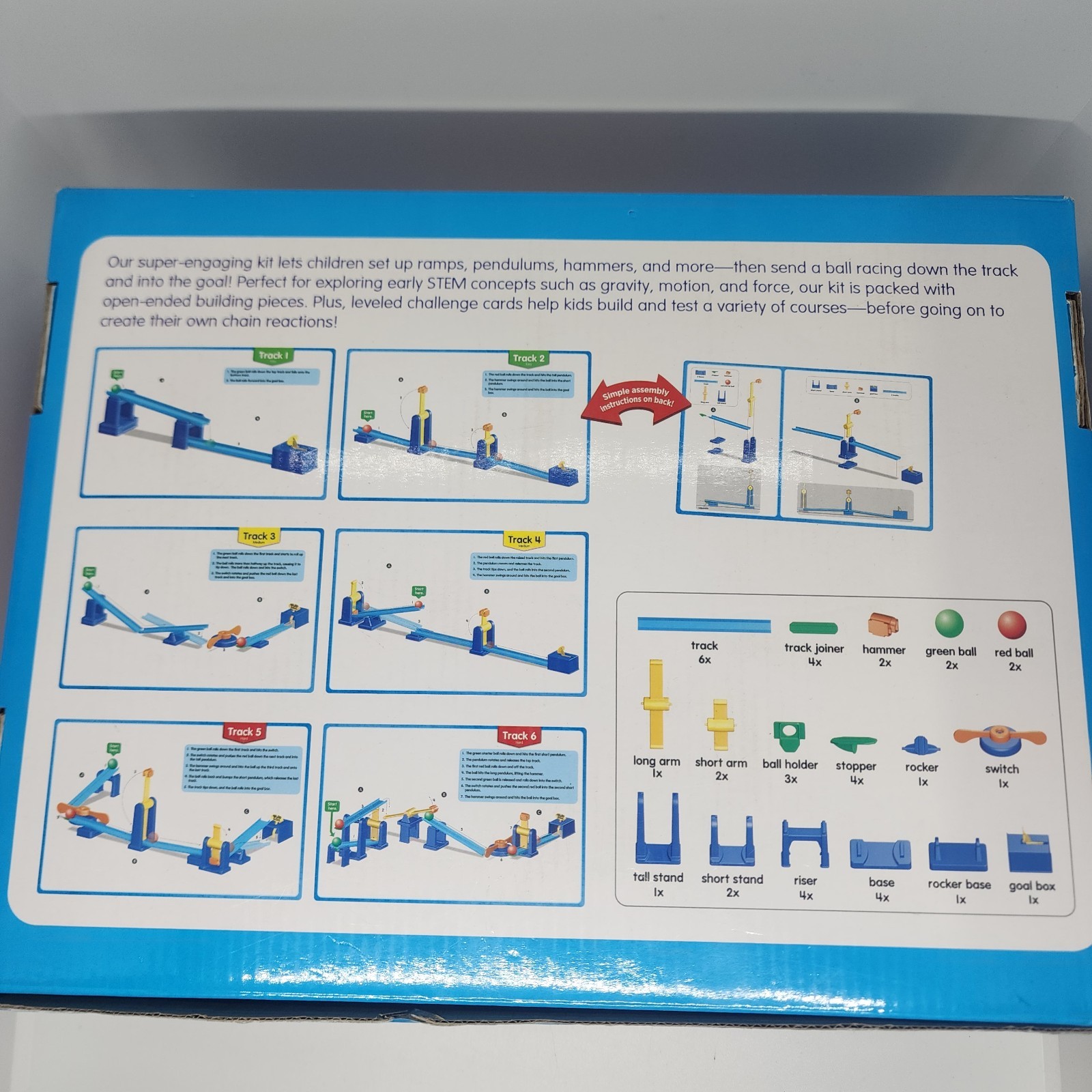 Lakeshore STEM Create-A-Chain Reaction Starter Set PreK-2 Missing Balls