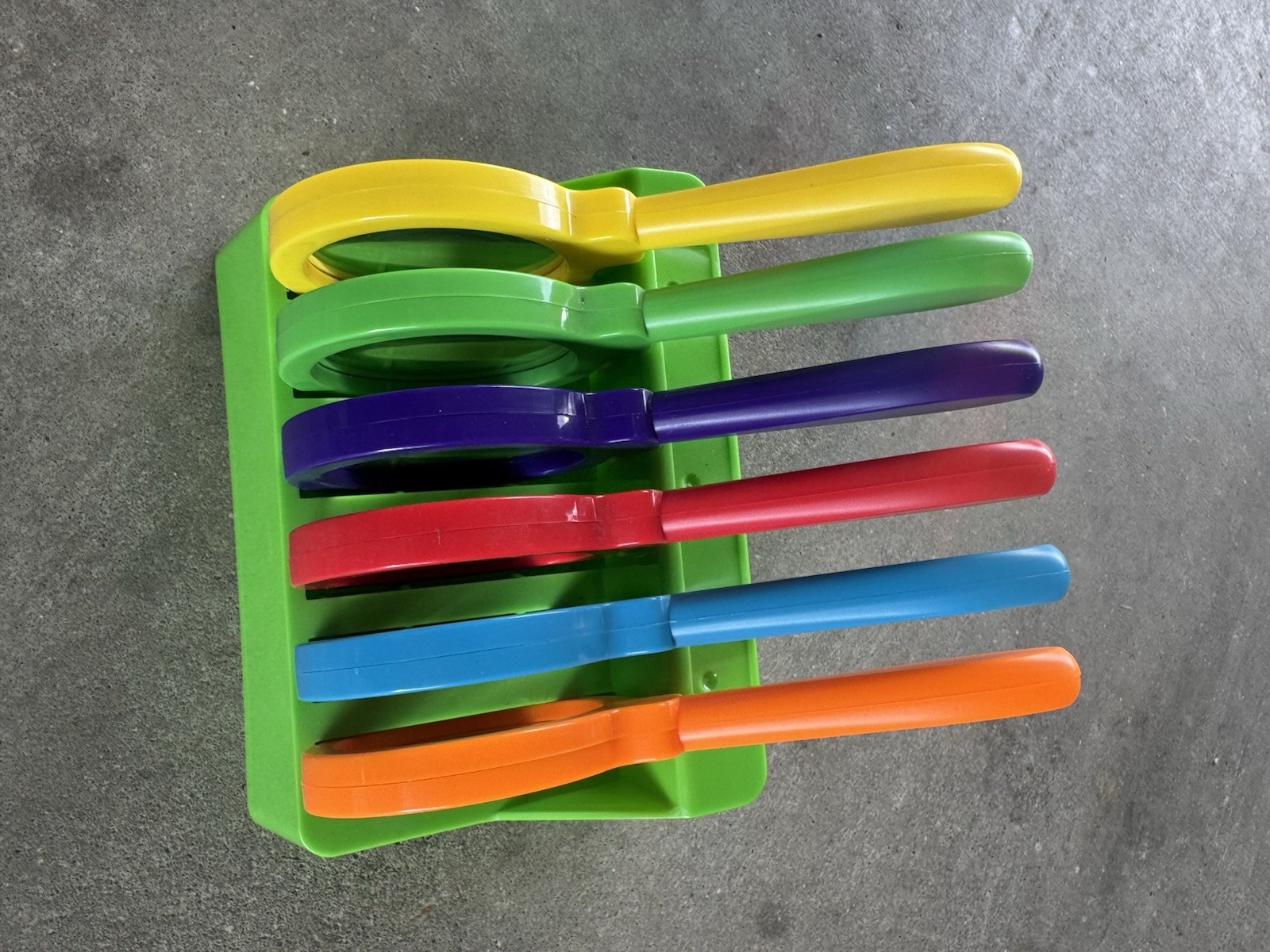 Primary Science Jumbo Magnifiers with Stand – 6 PCs Set