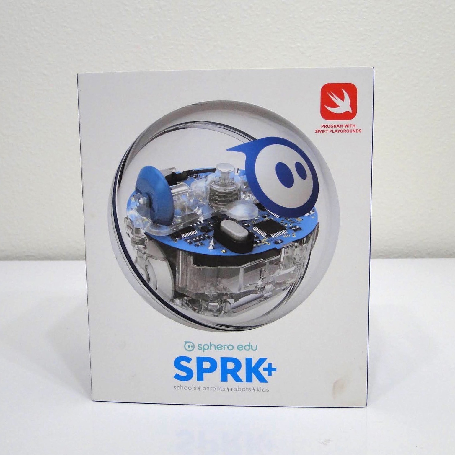 Sphero SPRK+ K001ROW App-Enabled Educational Robot Ball STEM Coding Toy Clear