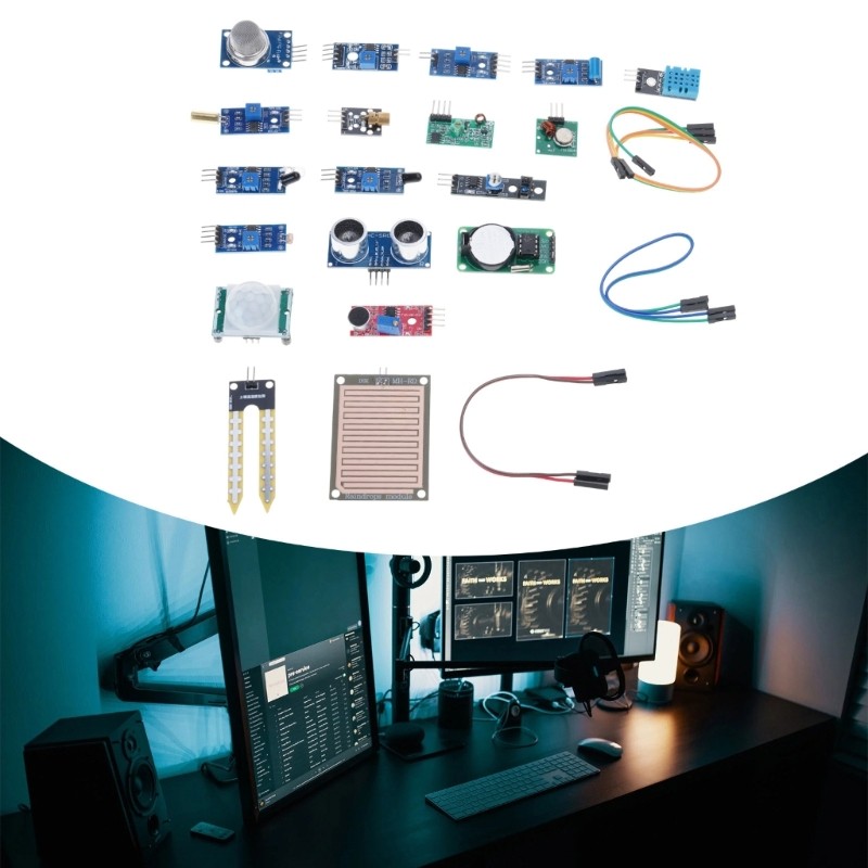 Educational Sensoring Starter Set for Prototyping Robotics Automation Detection
