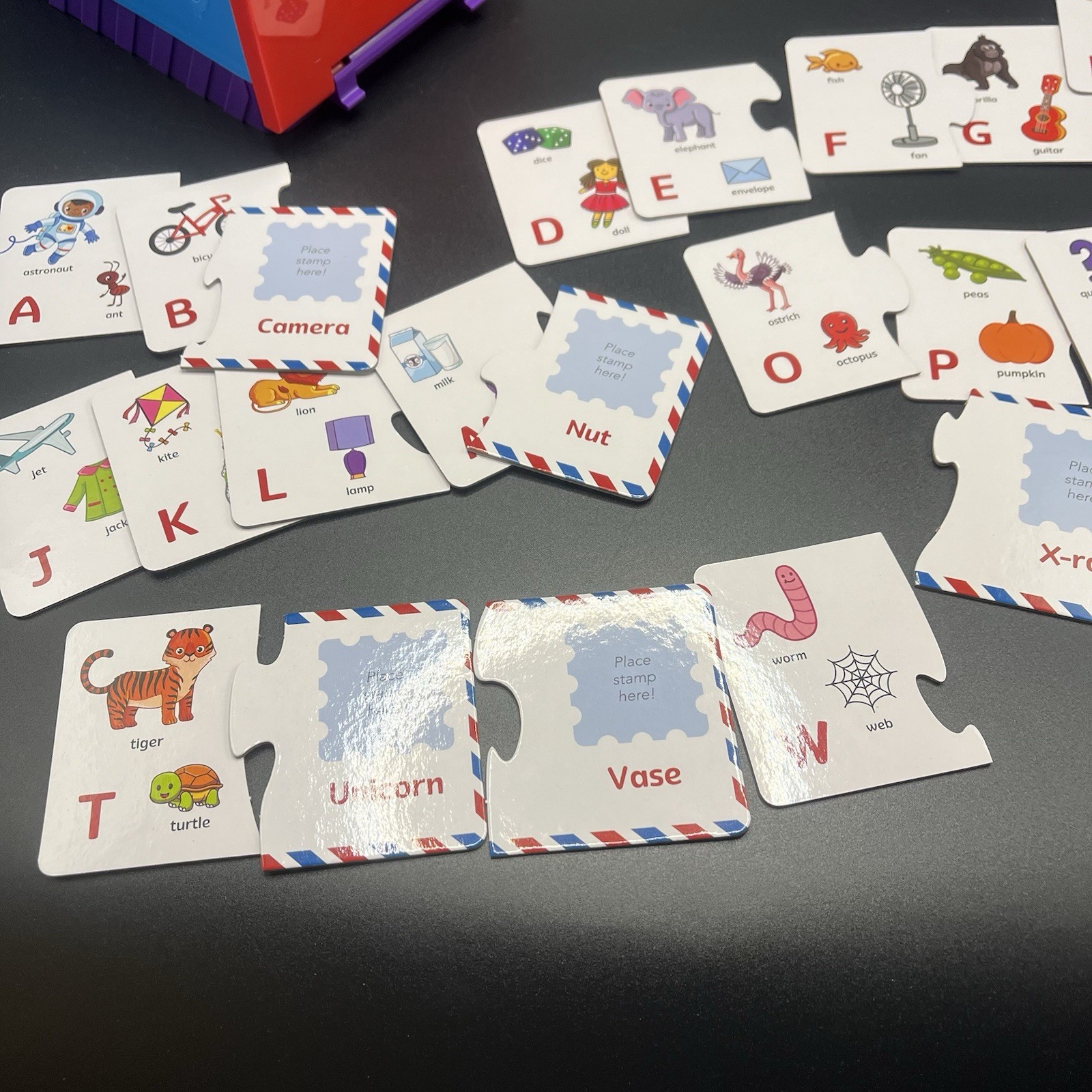Learning Resources Alphabet Mailbox ABC Letter Puzzles Tracing Writing Preschool