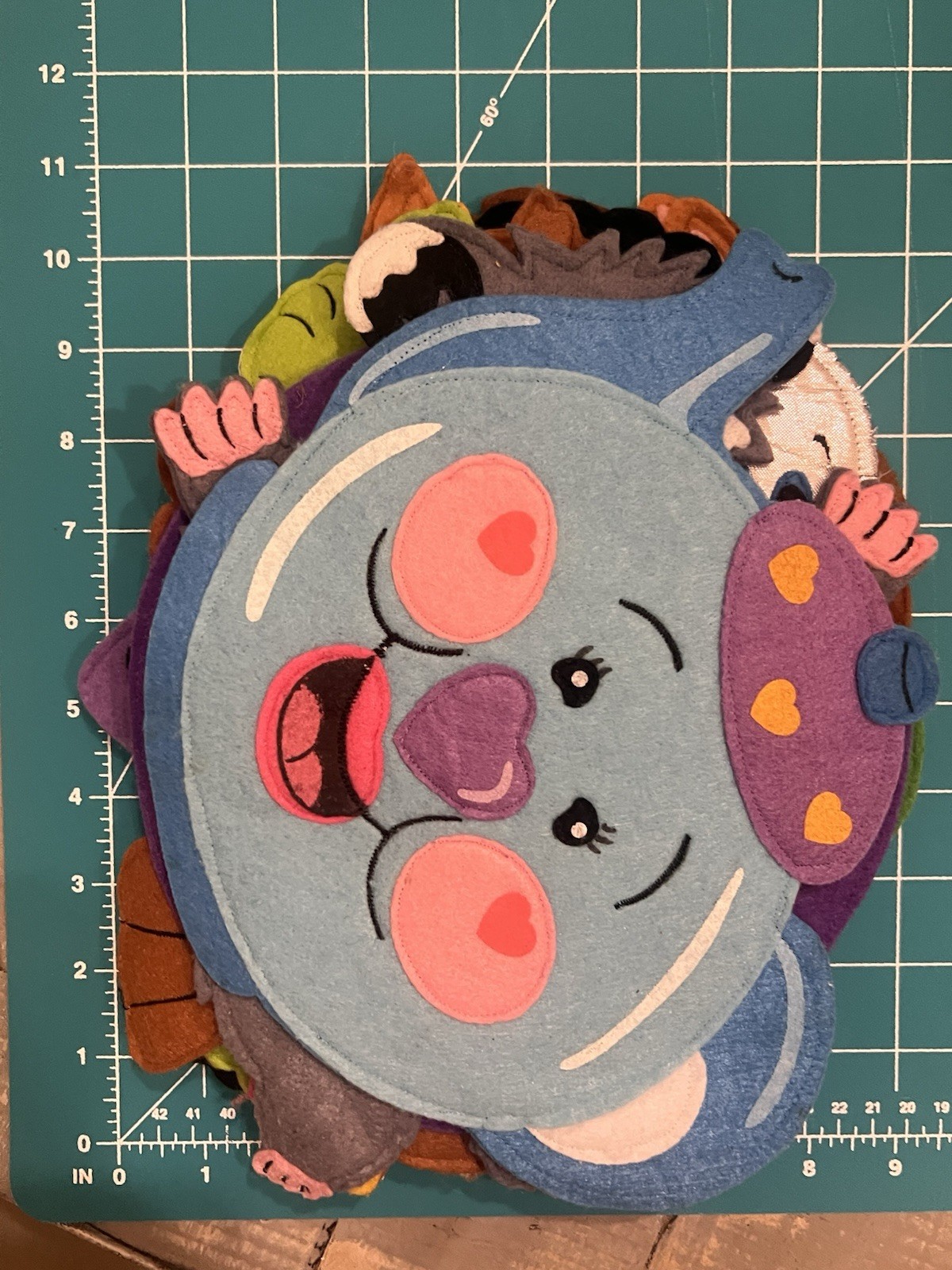 10″Hand Puppets- Felt, Flat lot 10 Teacher Story time or children’s activity