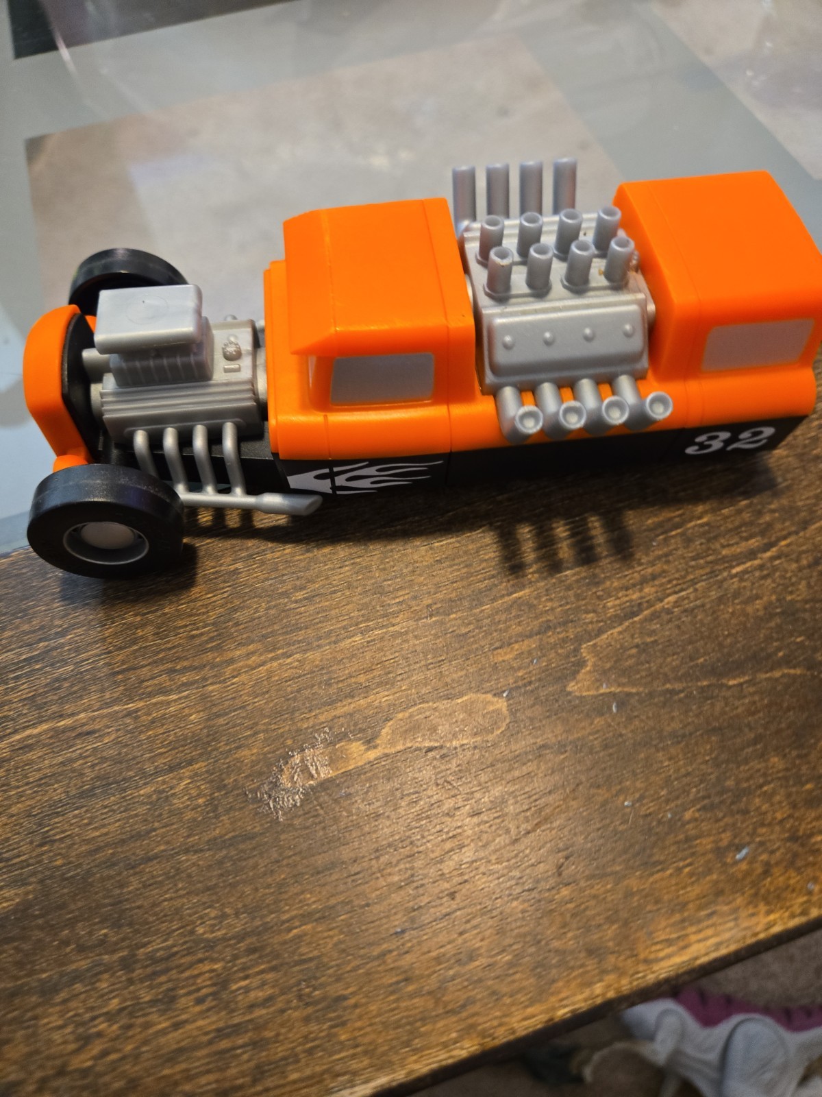 Popular Playthings Magnetic Mix or Match Vehicle. Dragster