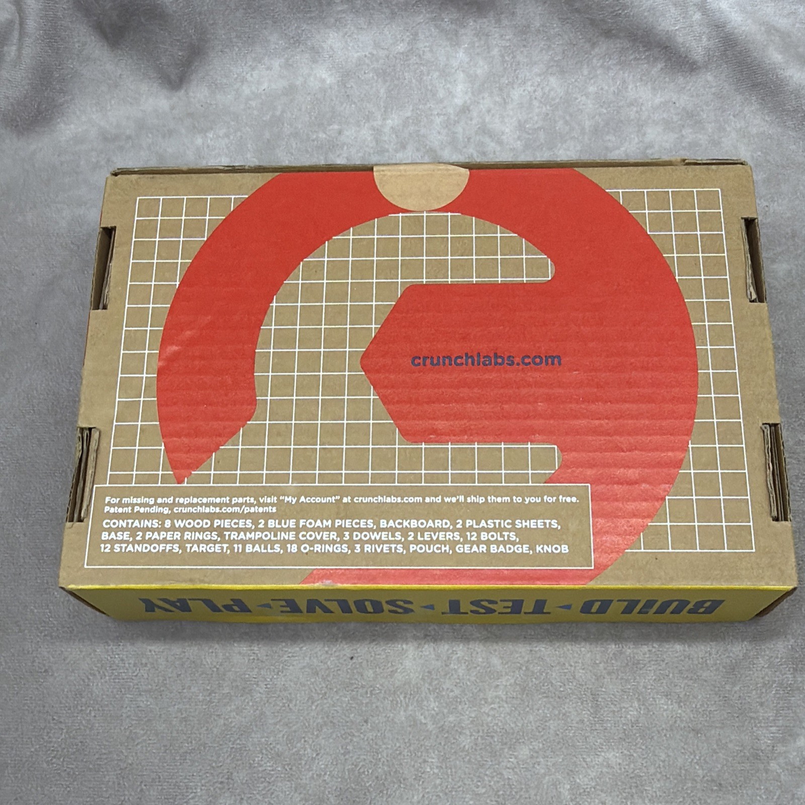Crunch Labs Trampoline Toss Build Box by Mark Rober STEM Kit New Open Box