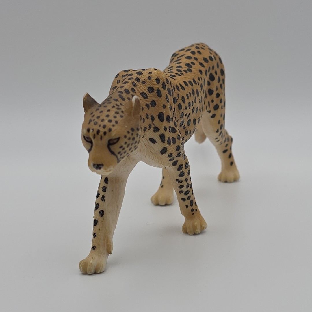 Cheetah, Cat, Africa, Very Realistic Rubber Figure, Model Hand Painted MOJO