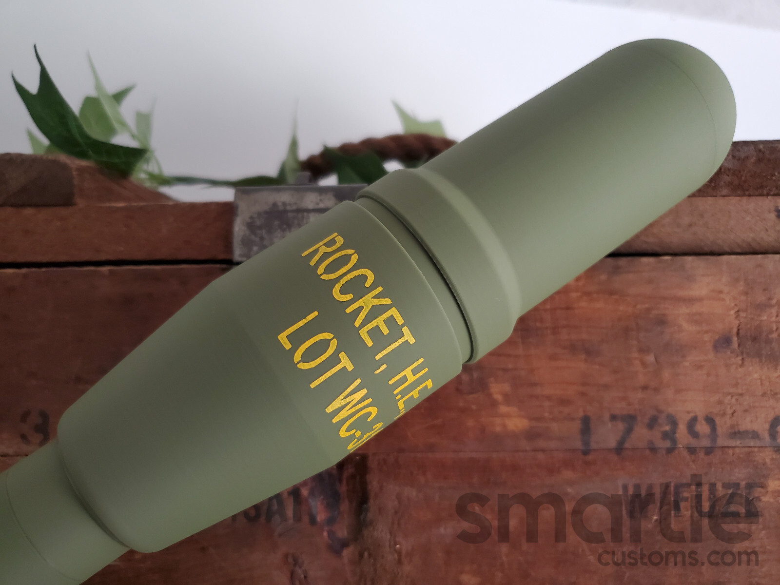 DUMMY M6A3 M7A3 2.26″ HEAT Bazooka Rocket Round – Accurate Size Plastic Replica