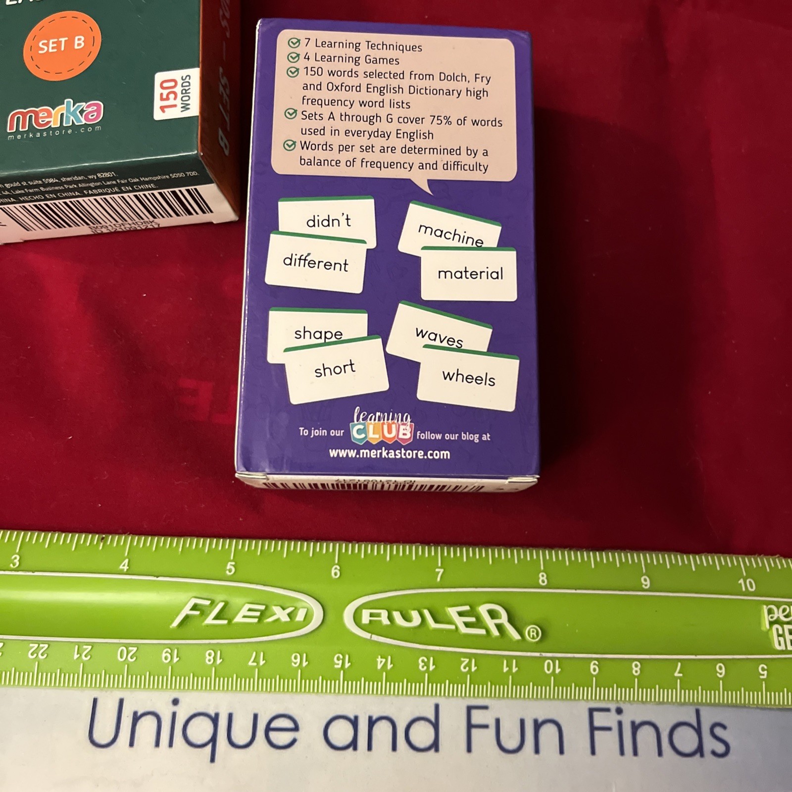 Set Of 3 Sight Word Flashcards – Sets B,F &D EUC