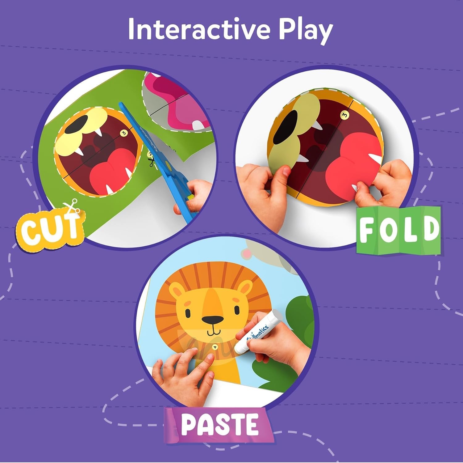 Scissor Skills Activity Book Cutting Activities Preschool Felt Craft Kit