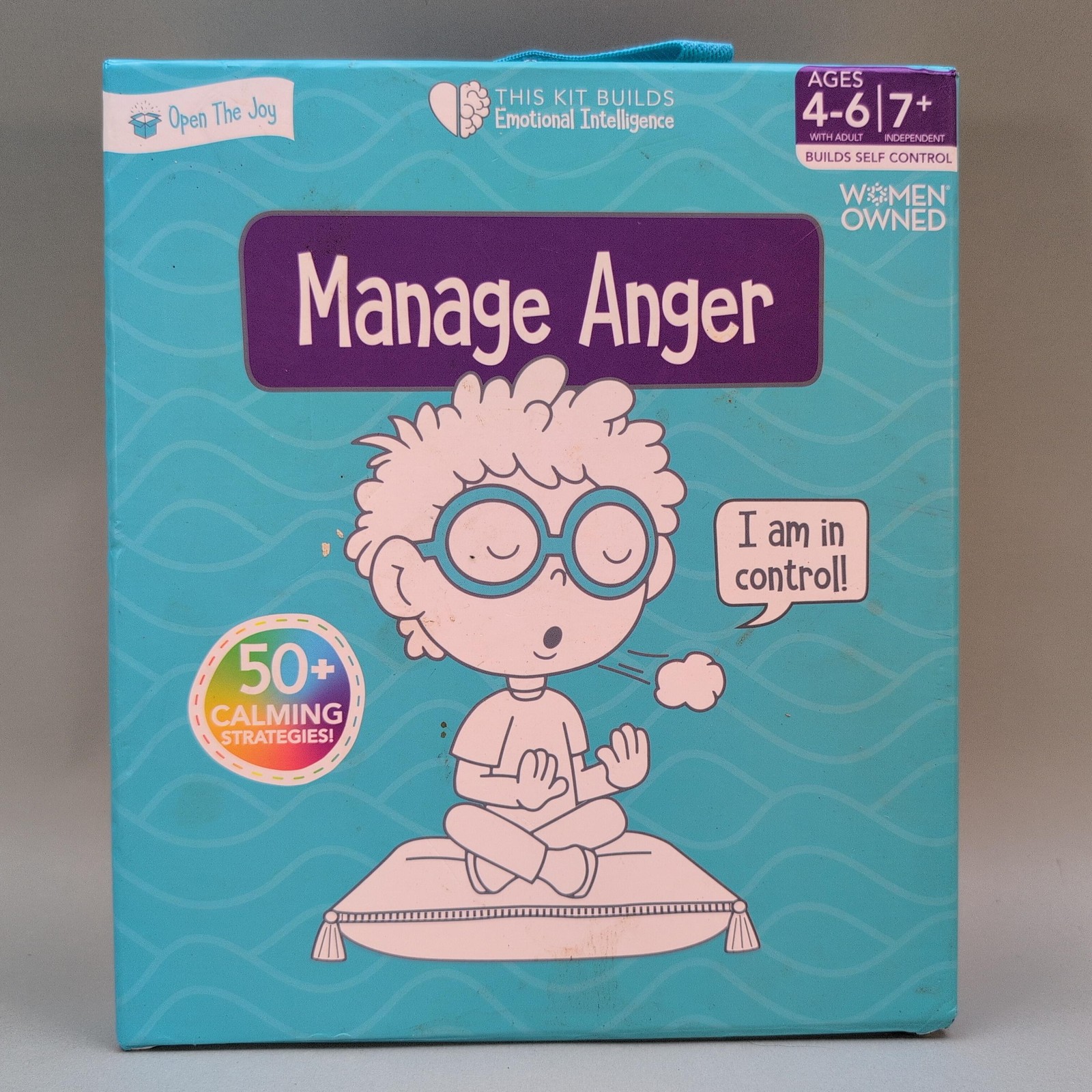 Open The Joy Learning Emotions Spinner & Manage Anger Kit Lot Kids Multicolor