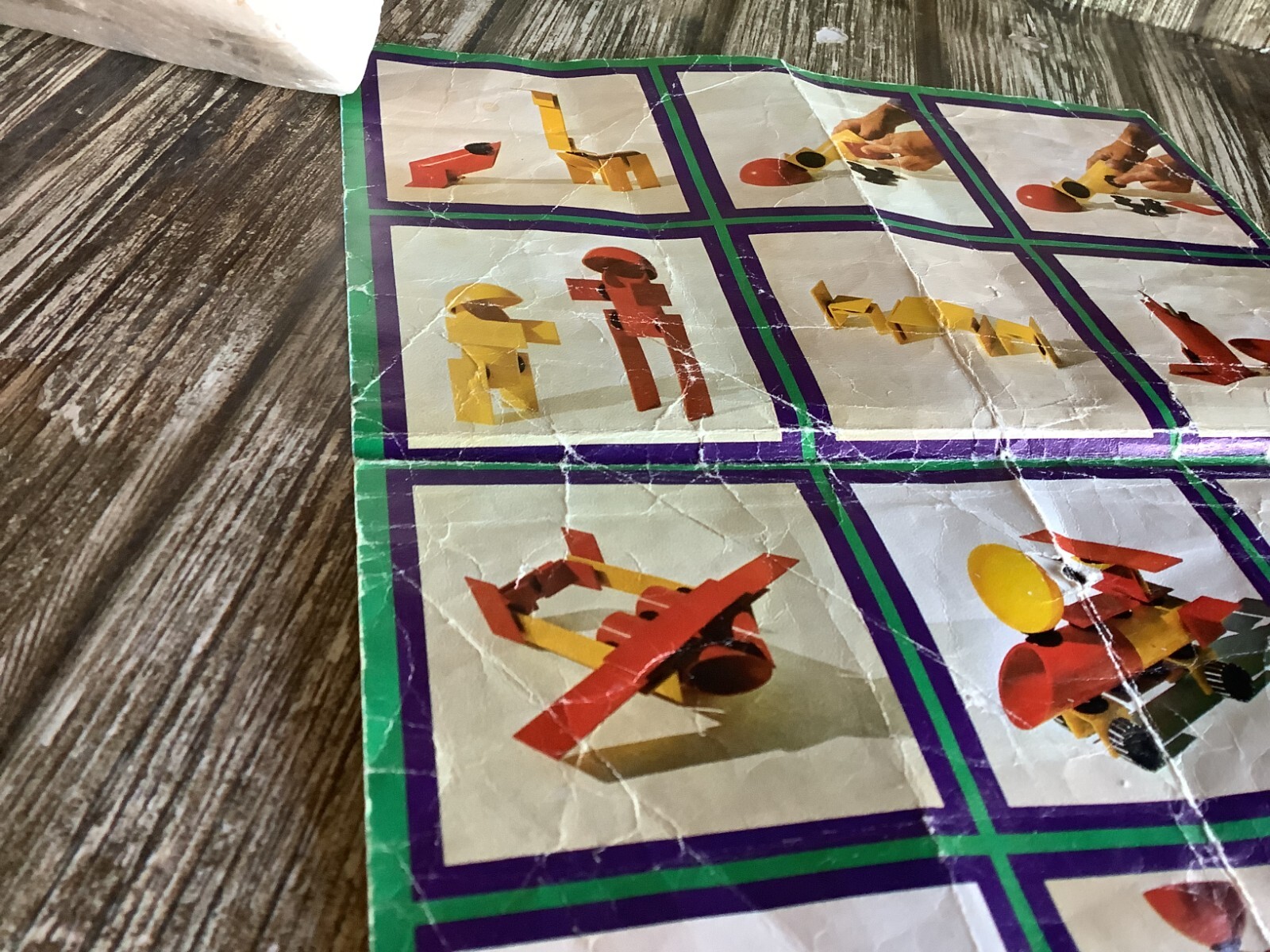 FUN-TAS-STIK SET 170s Retro Construction Set Vintage MODERN TOYS MADE in ISRAEL