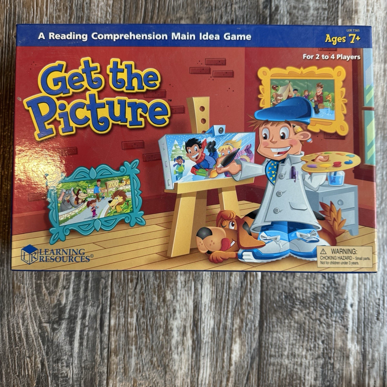 Learning Resources – Get The Picture – A Reading Comprehension Main Idea Game