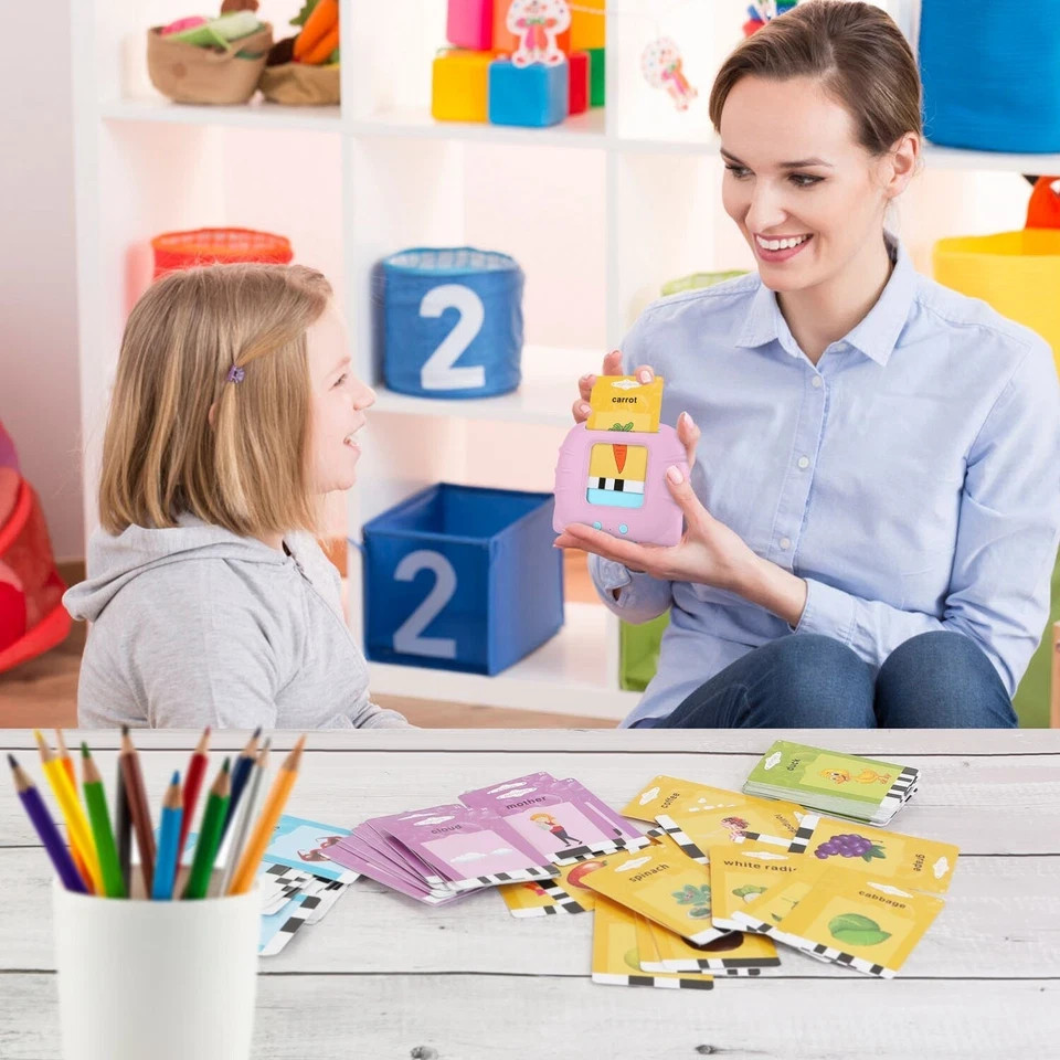 Electronic Talking Flash Cards 224 Sight Words Pocket Speech for Toddlers Gift