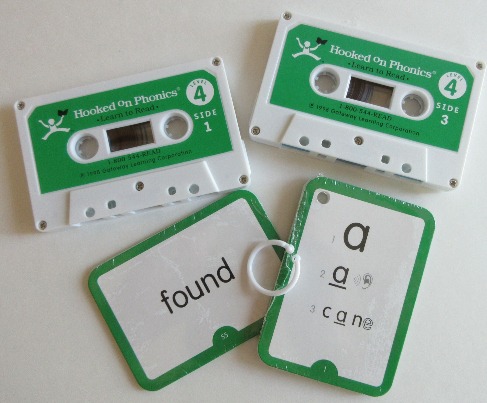 Hooked On Phonics Level 4 Green Learn To Read Sealed Homeschooling Books Cards