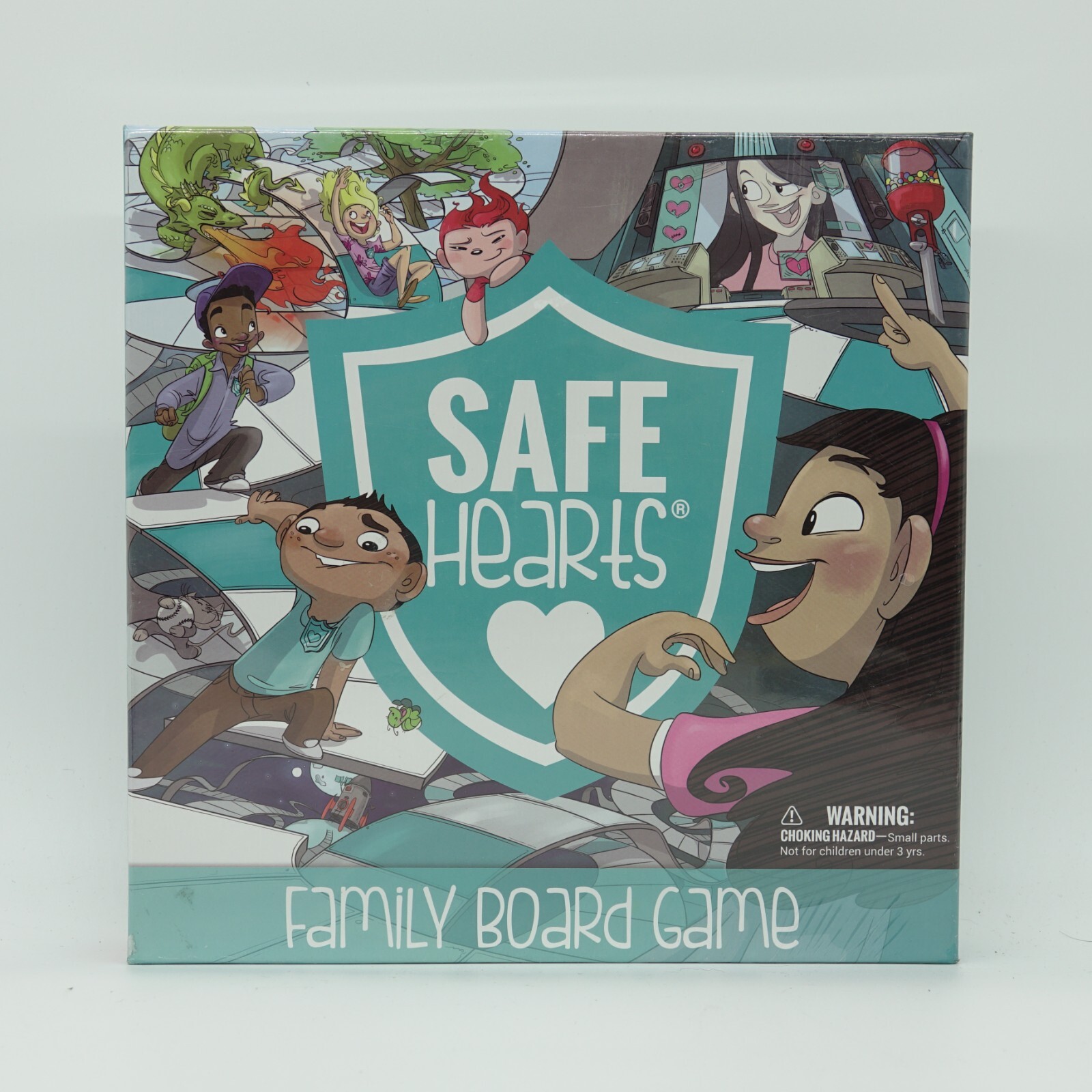 Safe Hearts Family Board Game Safety Awareness Education Damsel In Defense NEW