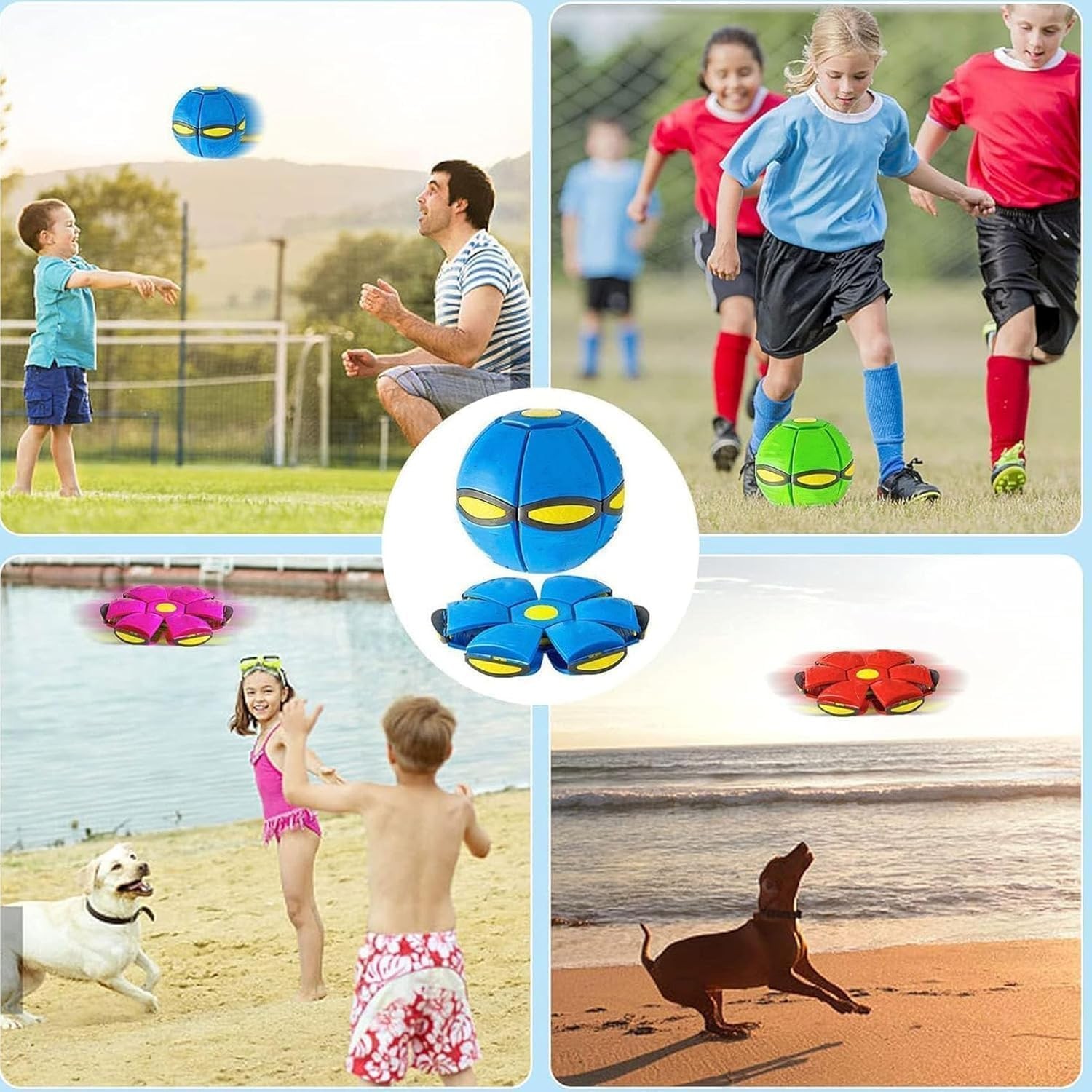 Children’s Bouncing Ball-Magic Meta Ball Flying Saucer-Parent-Child Interaction