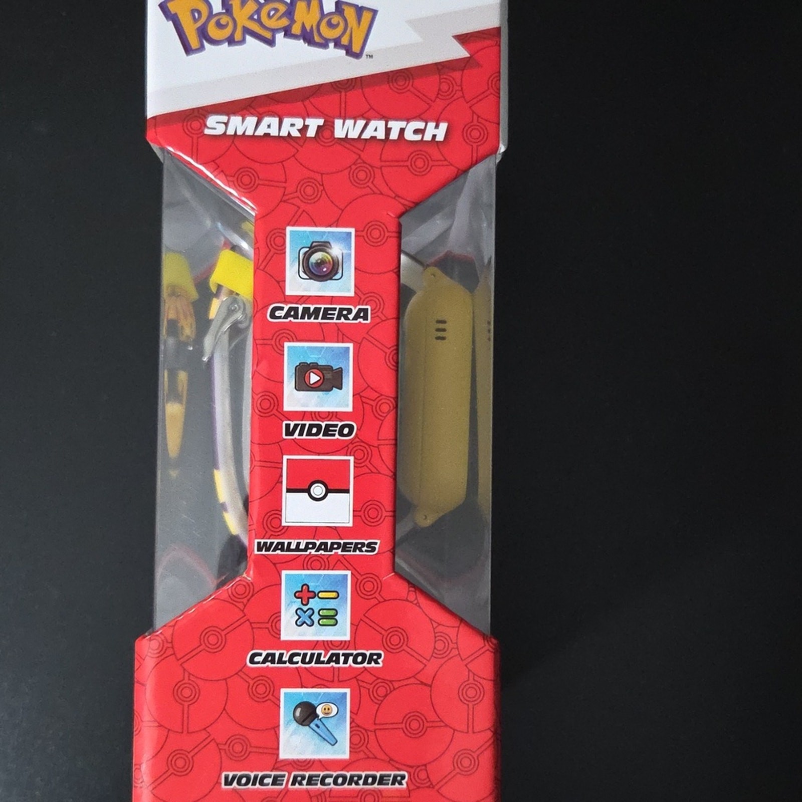 Pokemon Pikachu Kids Smartwatch Digital Camera Games Alarm Calculator Rechargea