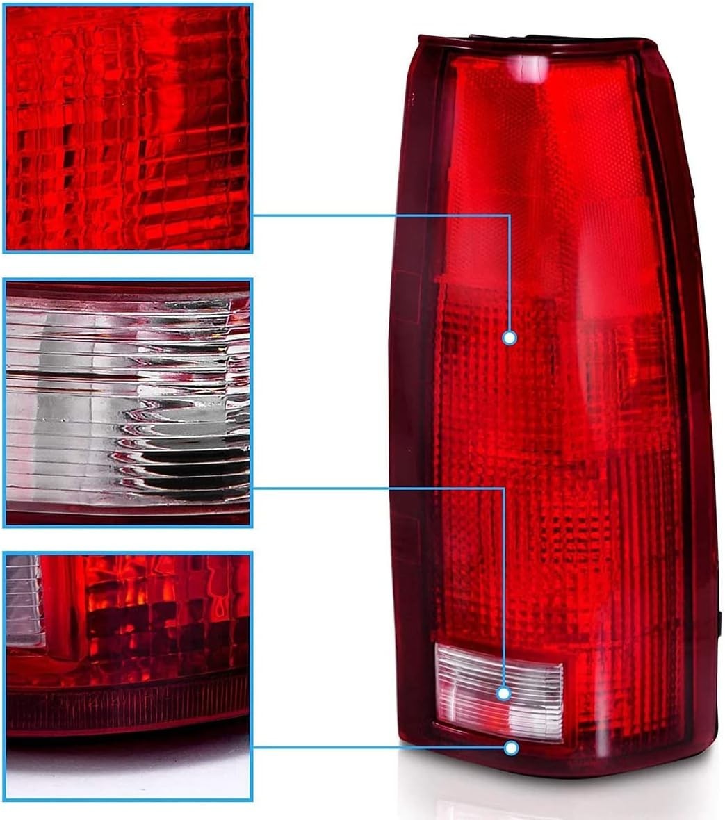 OE Replacement Halogen Tail Lights For Chevy GMC c1500 C/K C10 Silverado Sierra