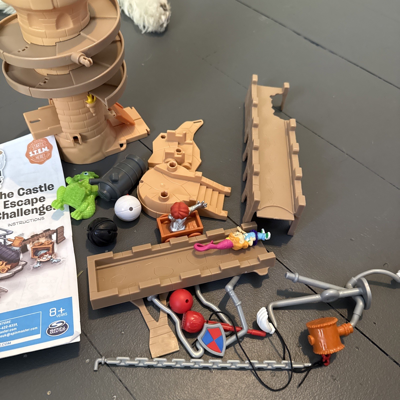 Wonderology Rube Goldberg The Castle Escape Challenge S.T.E.M. STEM no box