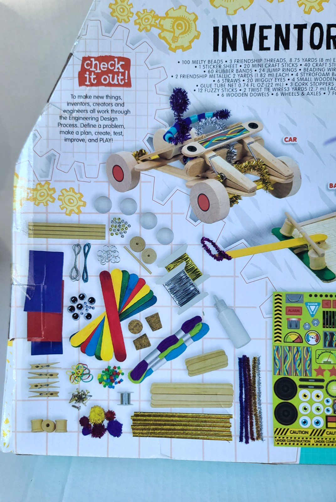 Dabble Lab Kids Inventor’s Box 250+ Pieces Fun Educational Crafts Ages 8+ NEW