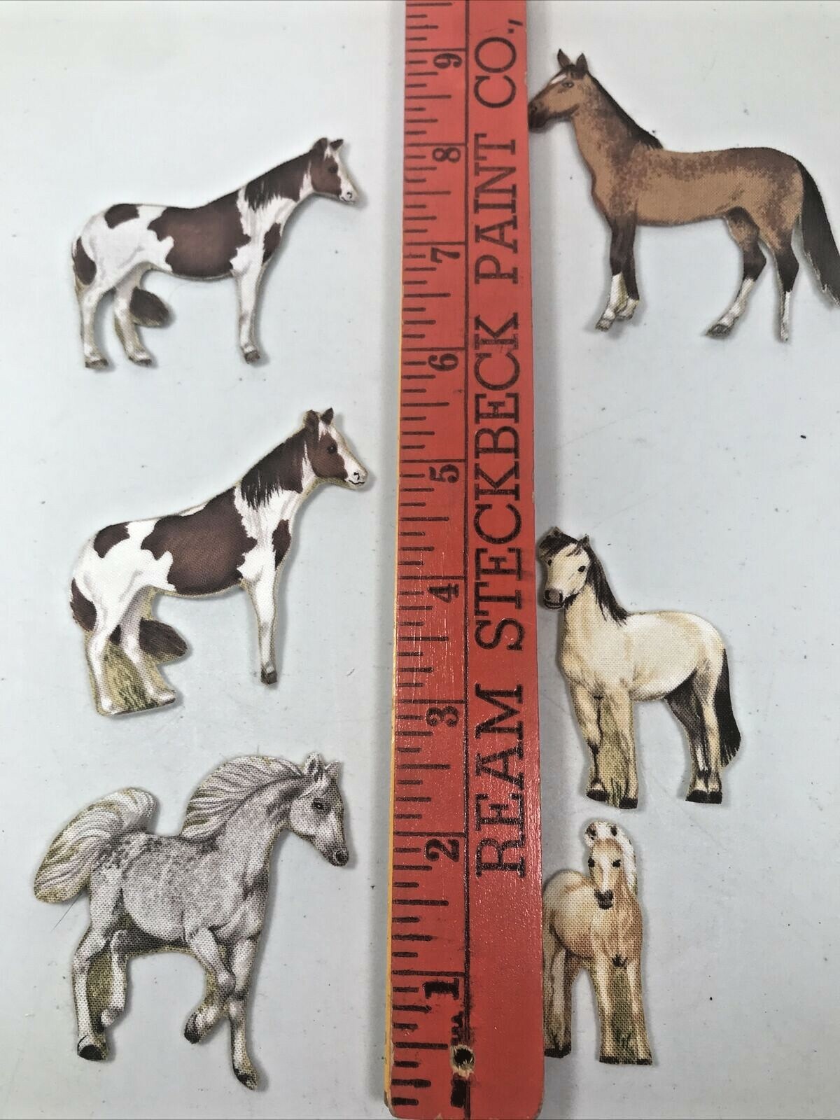 Horse Pony Felt Flannel Pellon Pieces For Storyboard Education Lot Of 6