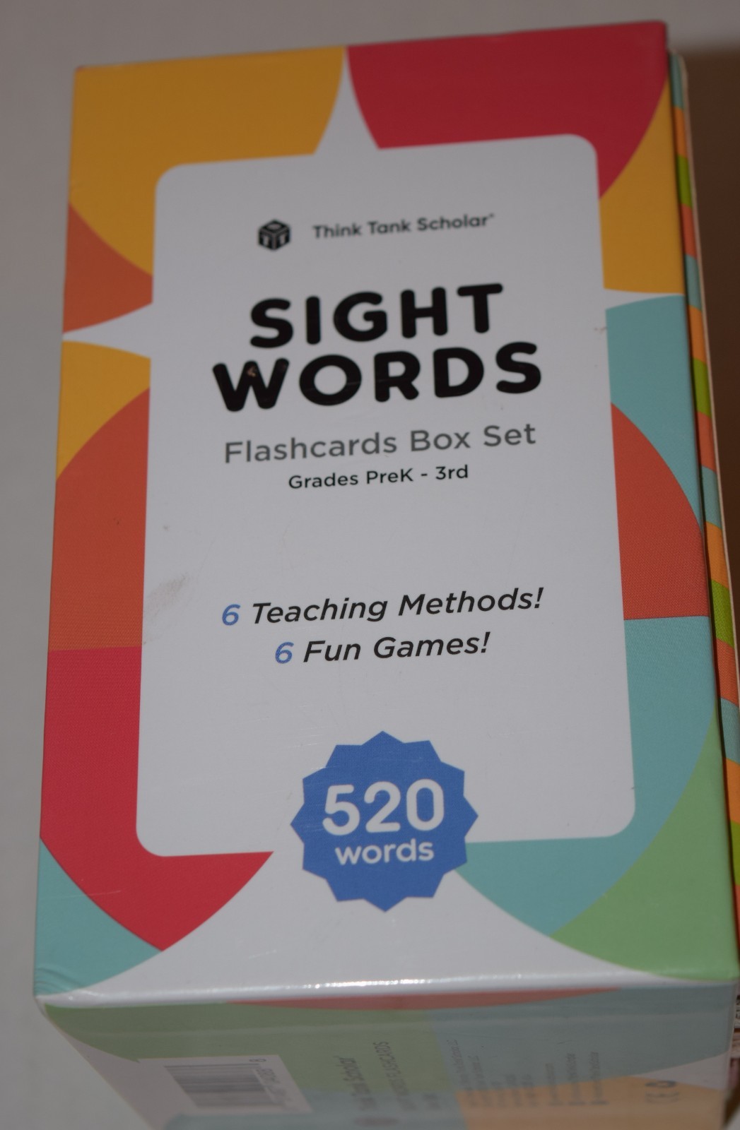 Think Tank Scholar: Sight Words Flashcards Box Set PreK – 3rd Grade