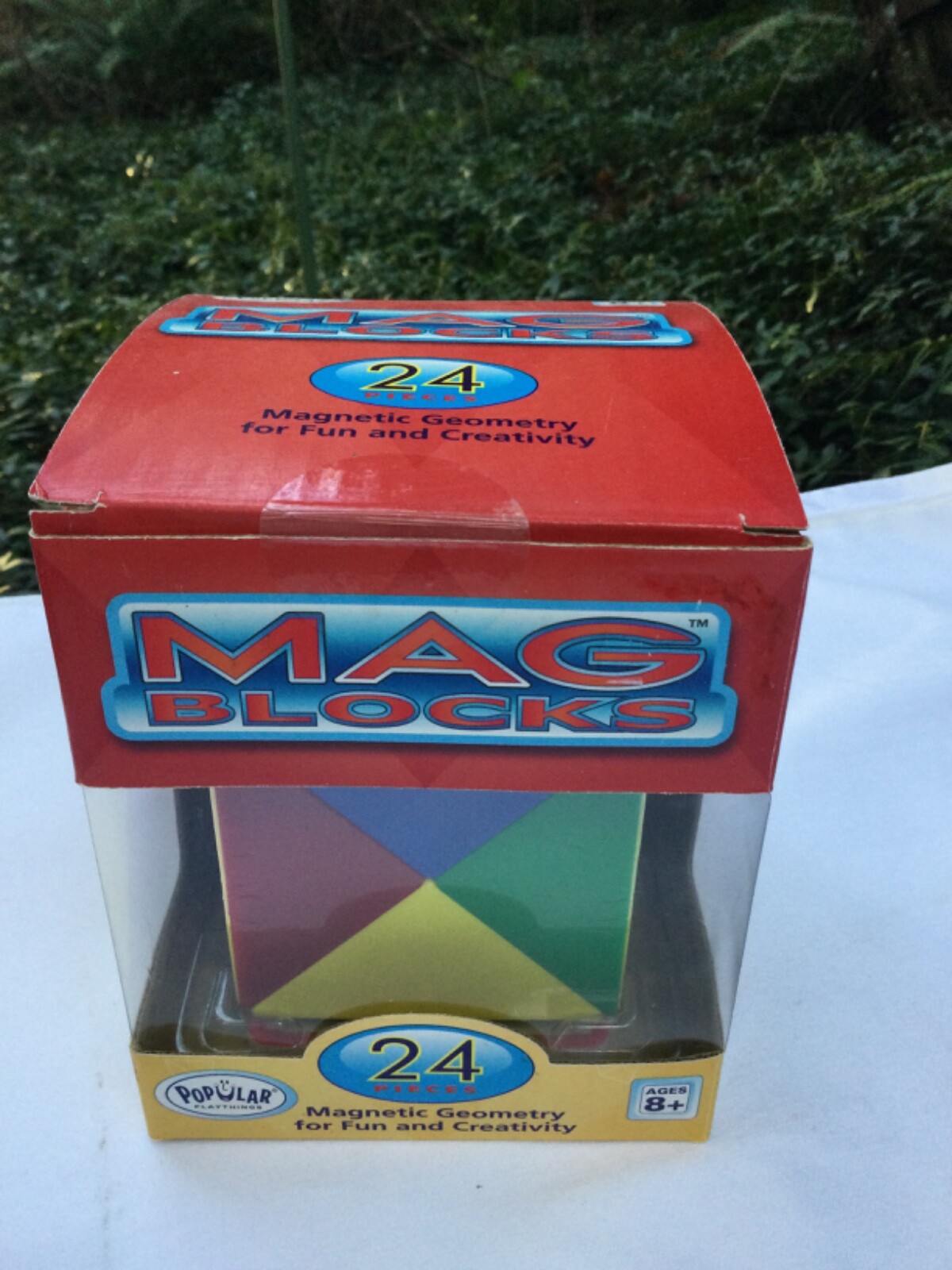 Popular Playthings® Mag-Blocks® 24-Piece Set Puzzle/Game