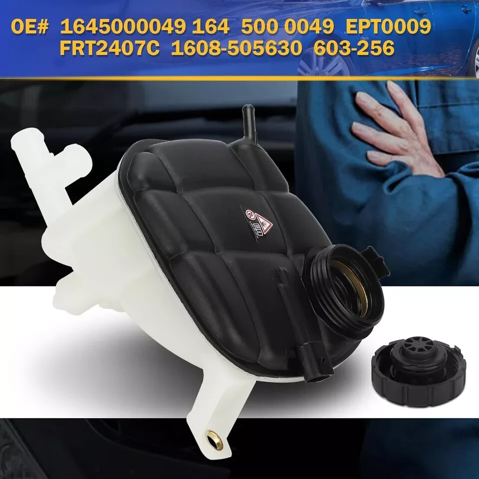 1645000049 Engine Coolant Reservoir Radiator Expansion Tank with Sensor &