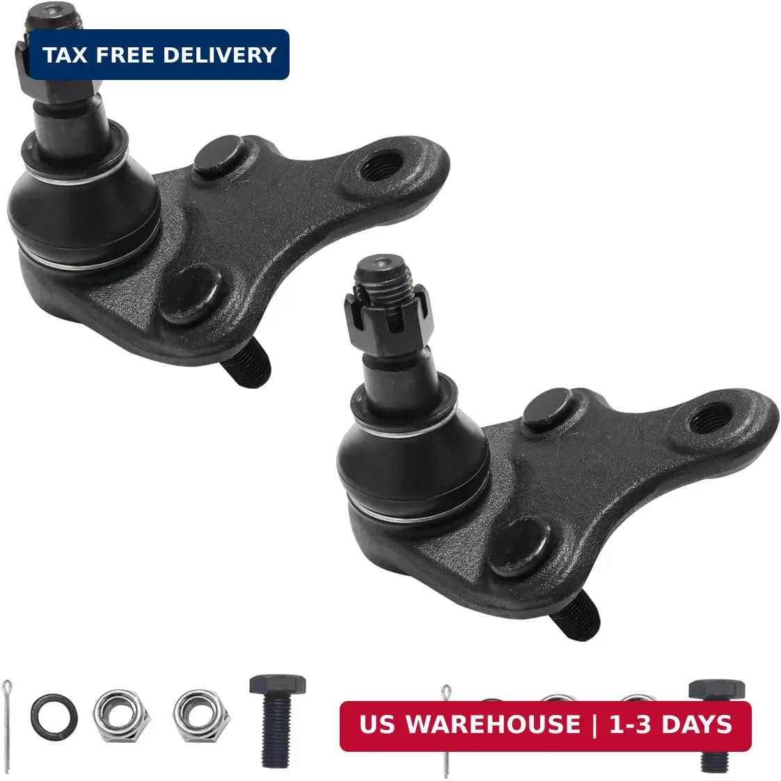 Front Lower Ball Joint Kit 2pc K500062 for Toyota RAV4 2006-2018, Camry 2018-202