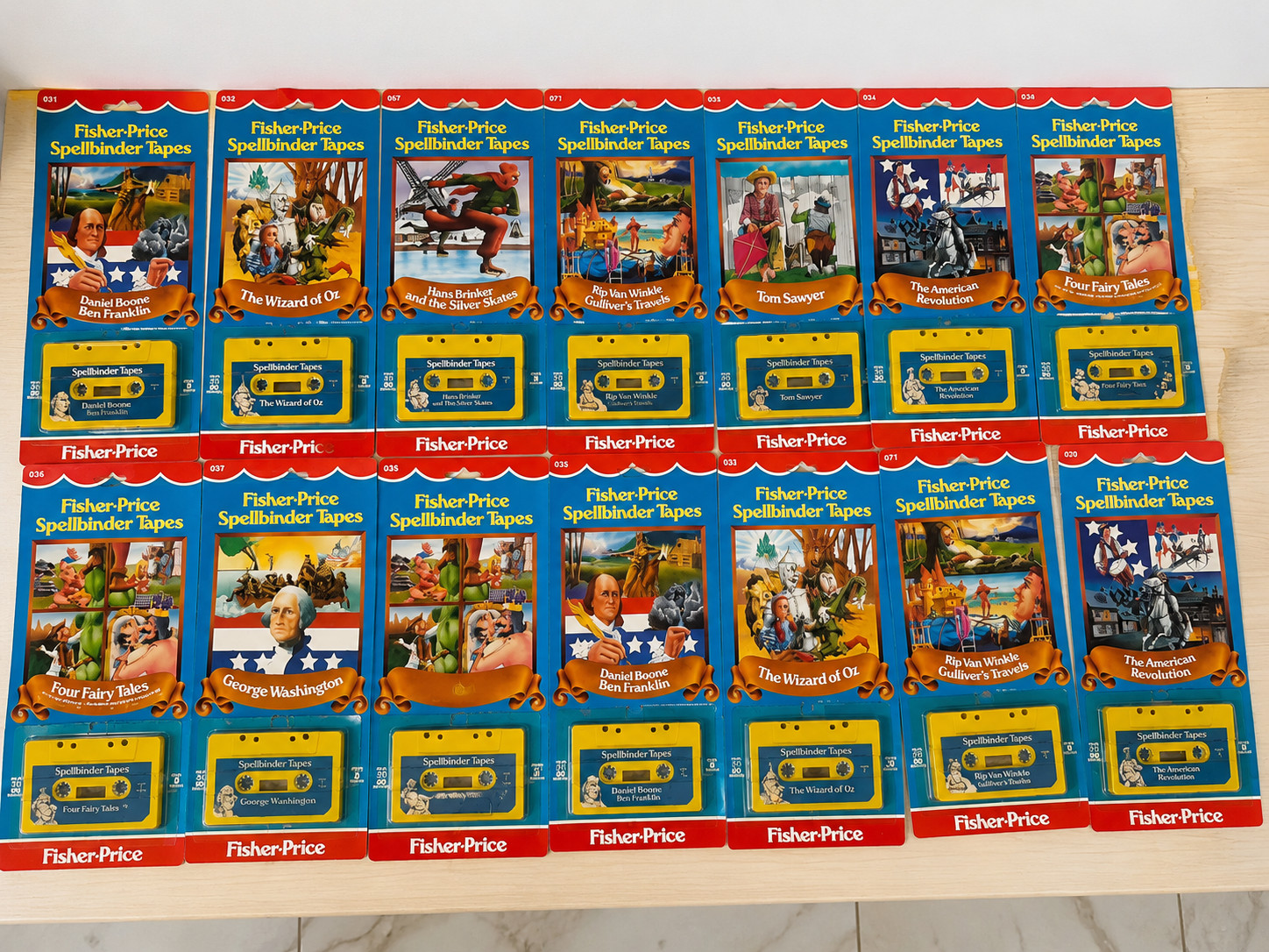 Fisher-Price Spellbinder Tapes Cassette Lot Sealed NOS Vintage 70s Educational
