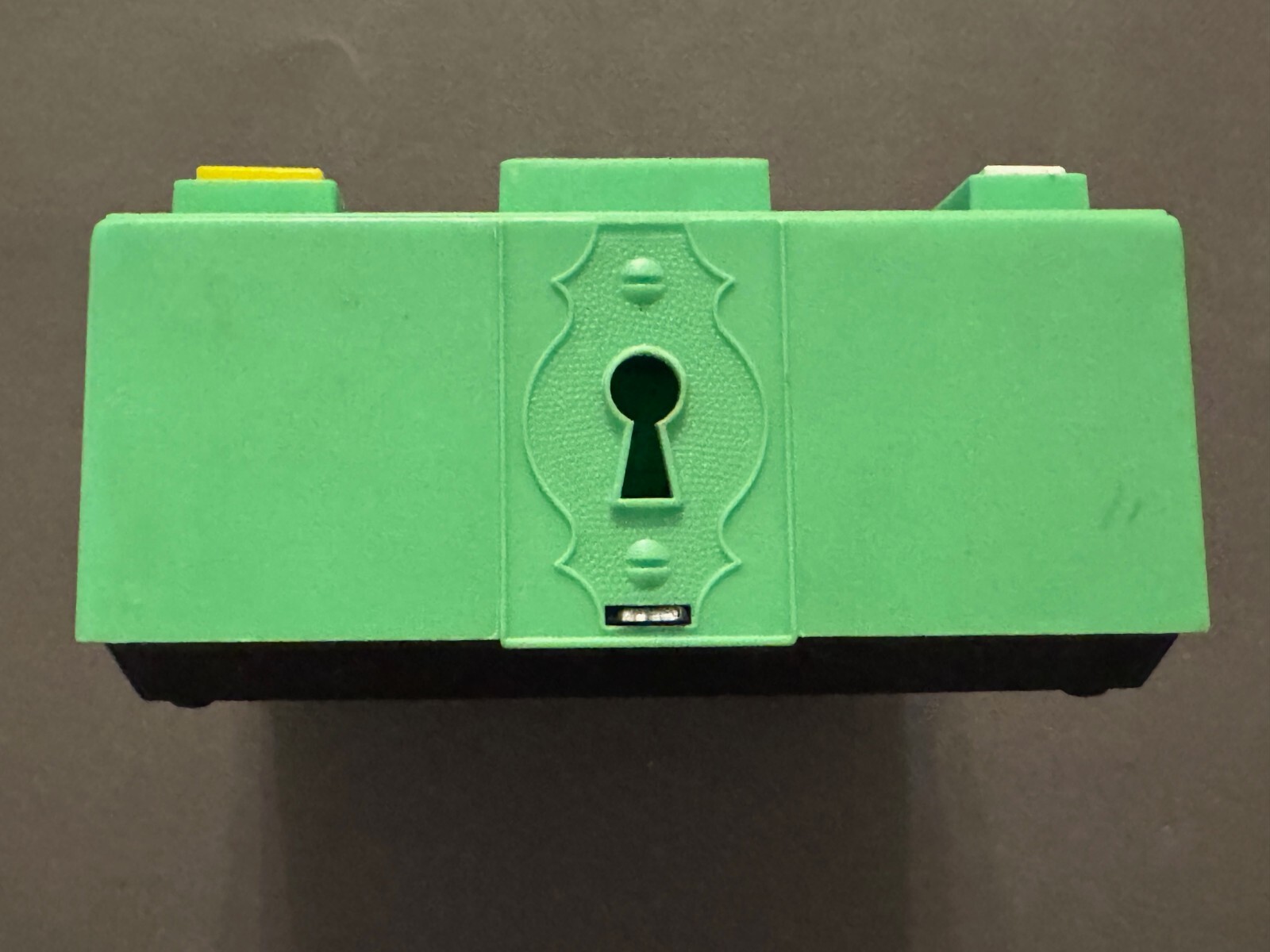 KEYS OF LEARNING LOCK CHILD GUIDANCE TOY NO 100 VTG EDUCATIONAL DEXTERITY PUZZLE