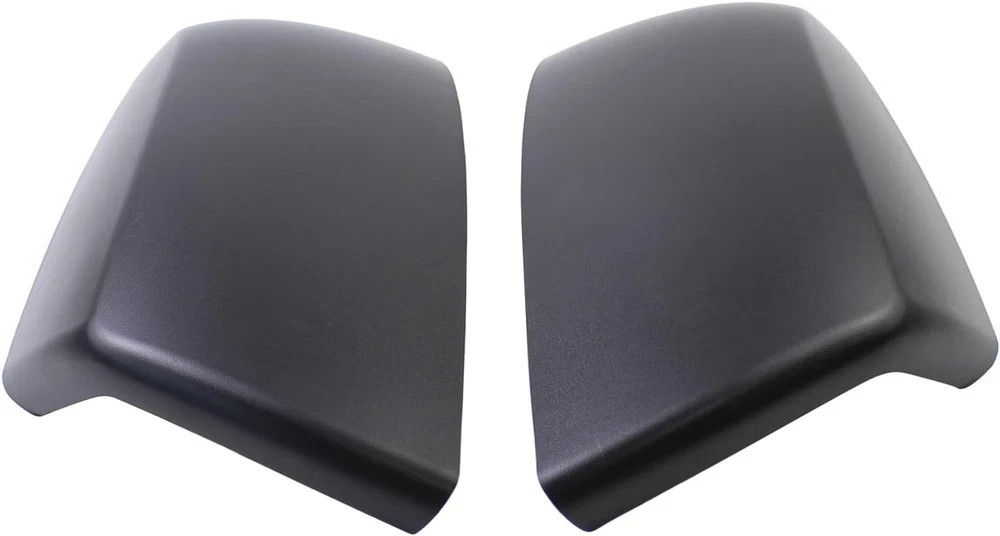 Driver and Passenger Side Mirror Cover Matte Black with Clip for Toyota Tundra