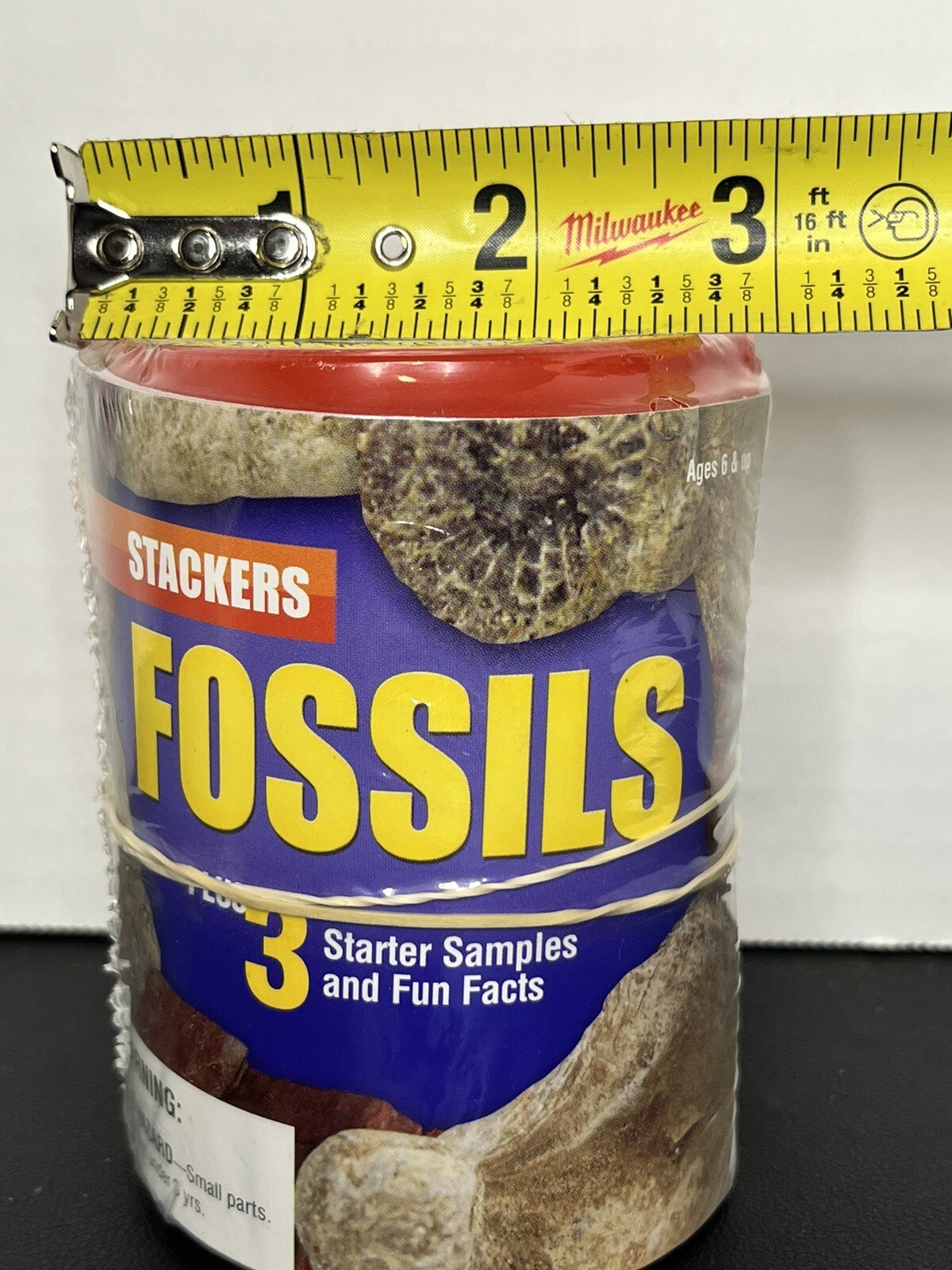 Stacker Fossils Three Starter Samples And Fun Facts New Sealed Gift Science