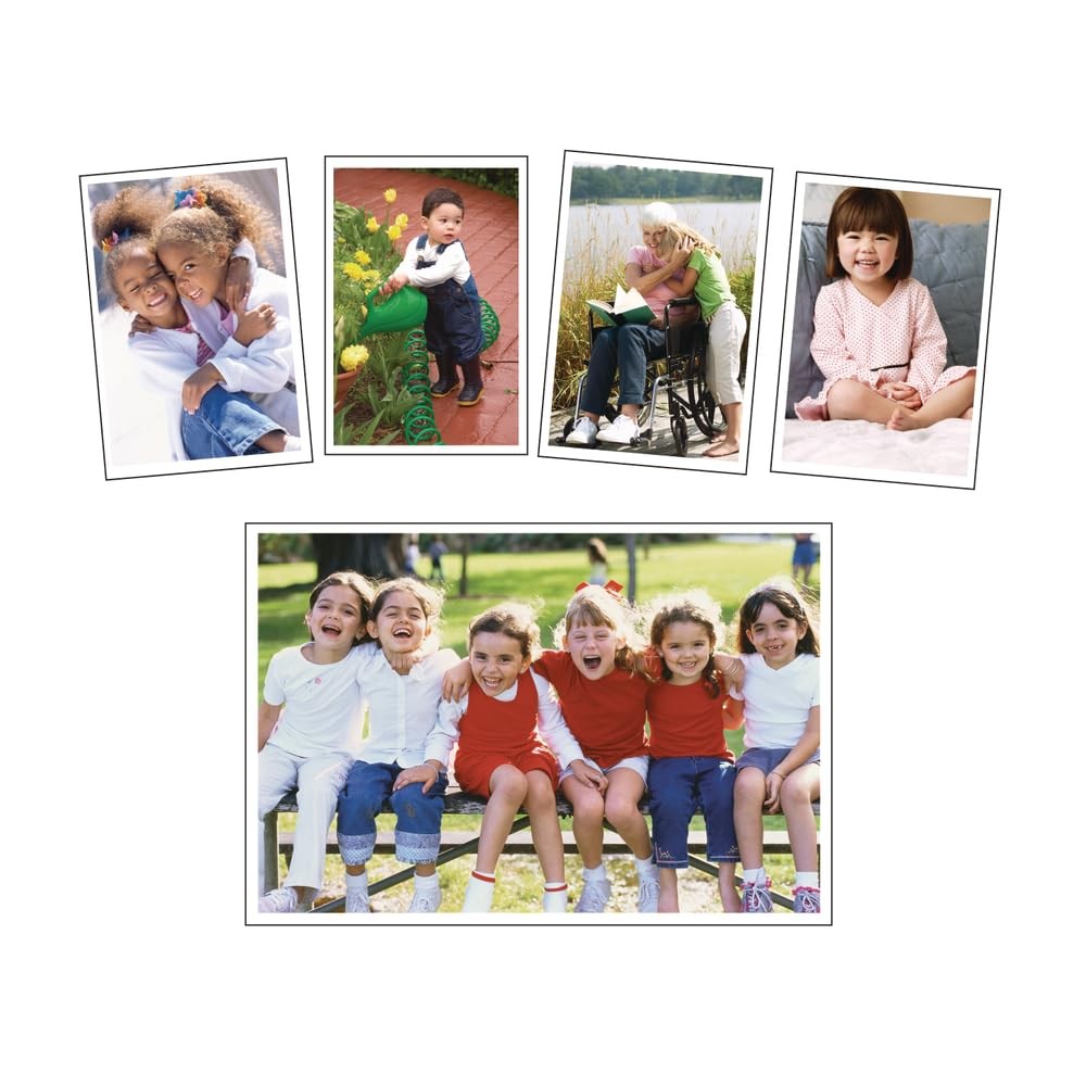 Real Photograph Emotions and Moods Posters, 16×12 inches, Pack of 25, Social …