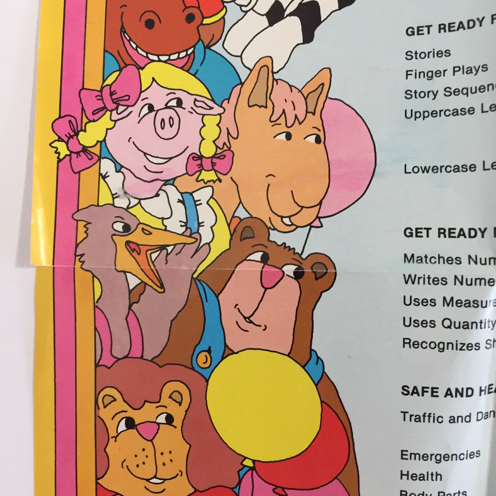 Sweet Pickles Preschool Program Homeschooling Progress Chart Poster