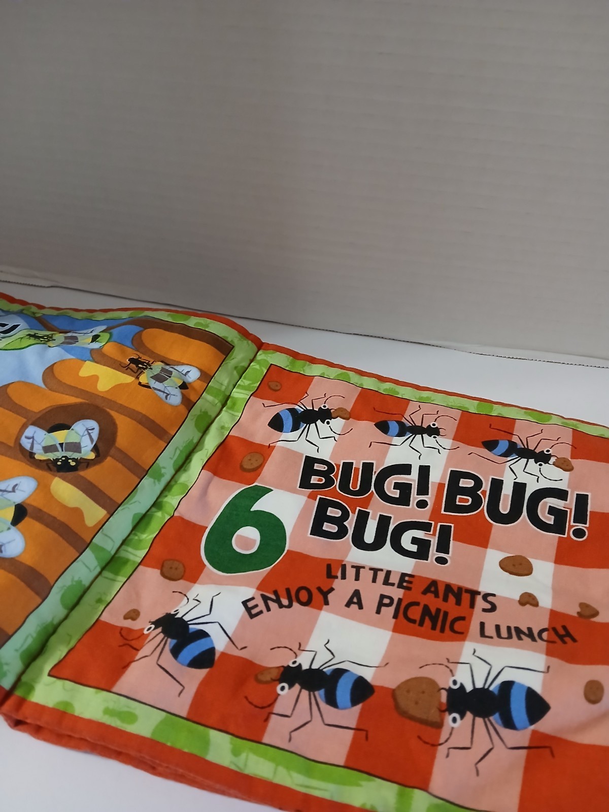 Bug Bug Bug Creepy Critter Counting Book Cloth Book
